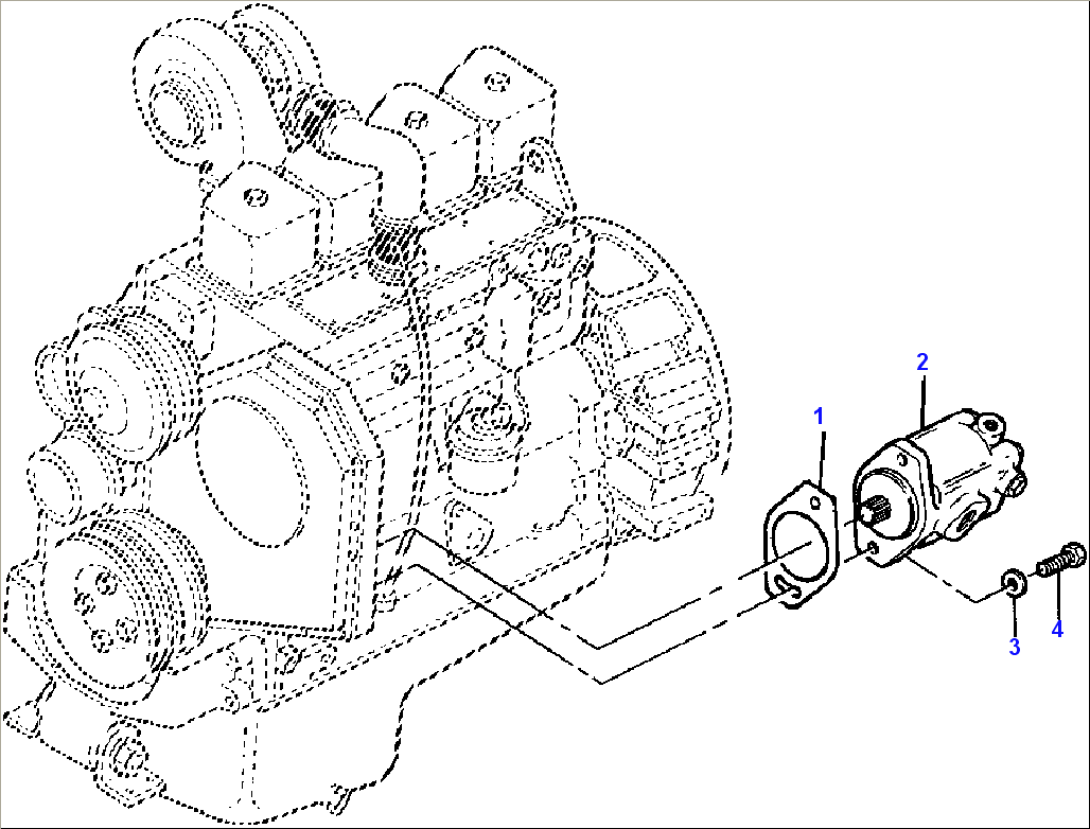 STEERING PUMP MOUNTING