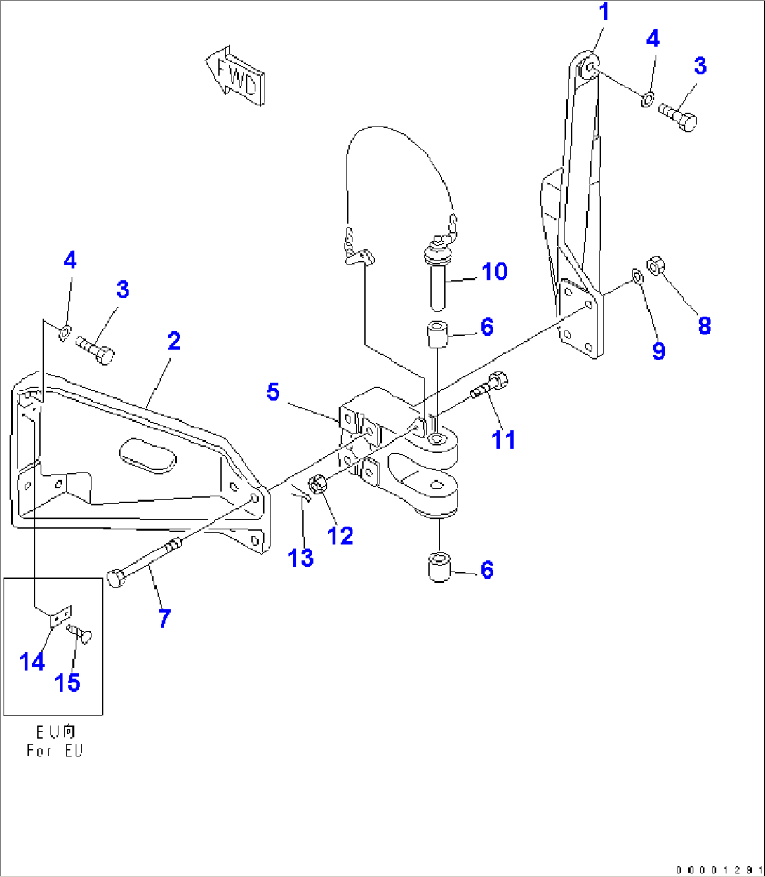 DRAWBAR (LONG TYPE)(#1201-)