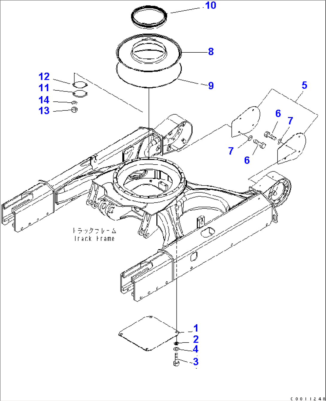 TRACK FRAME COVER