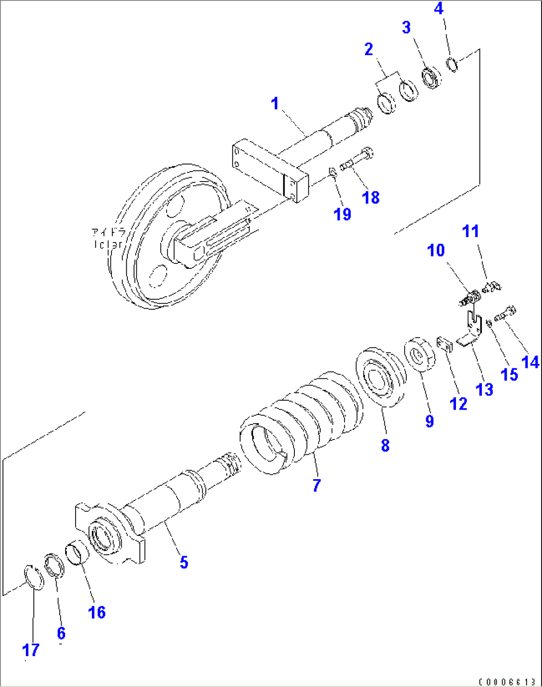 IDLER CUSHION(#53176-)