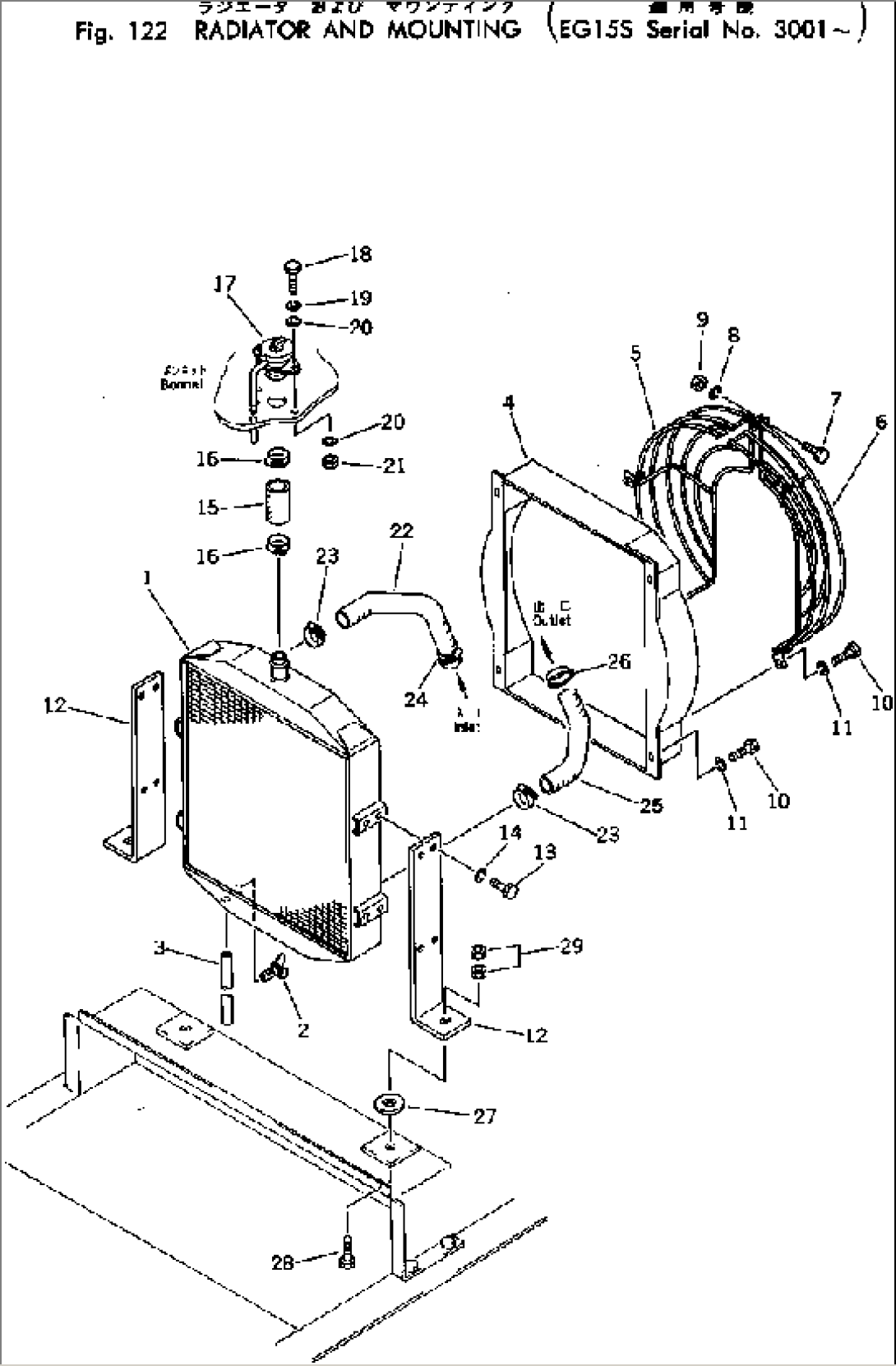 RADIATOR AND MOUNTING