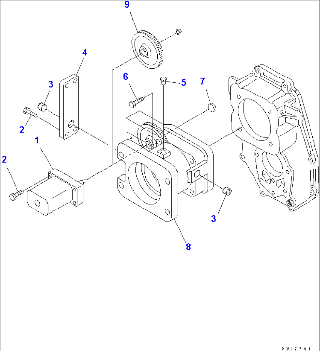 TRANSMISSION 20-30KPH AND 30KPH (INNER PARTS) (4/4)