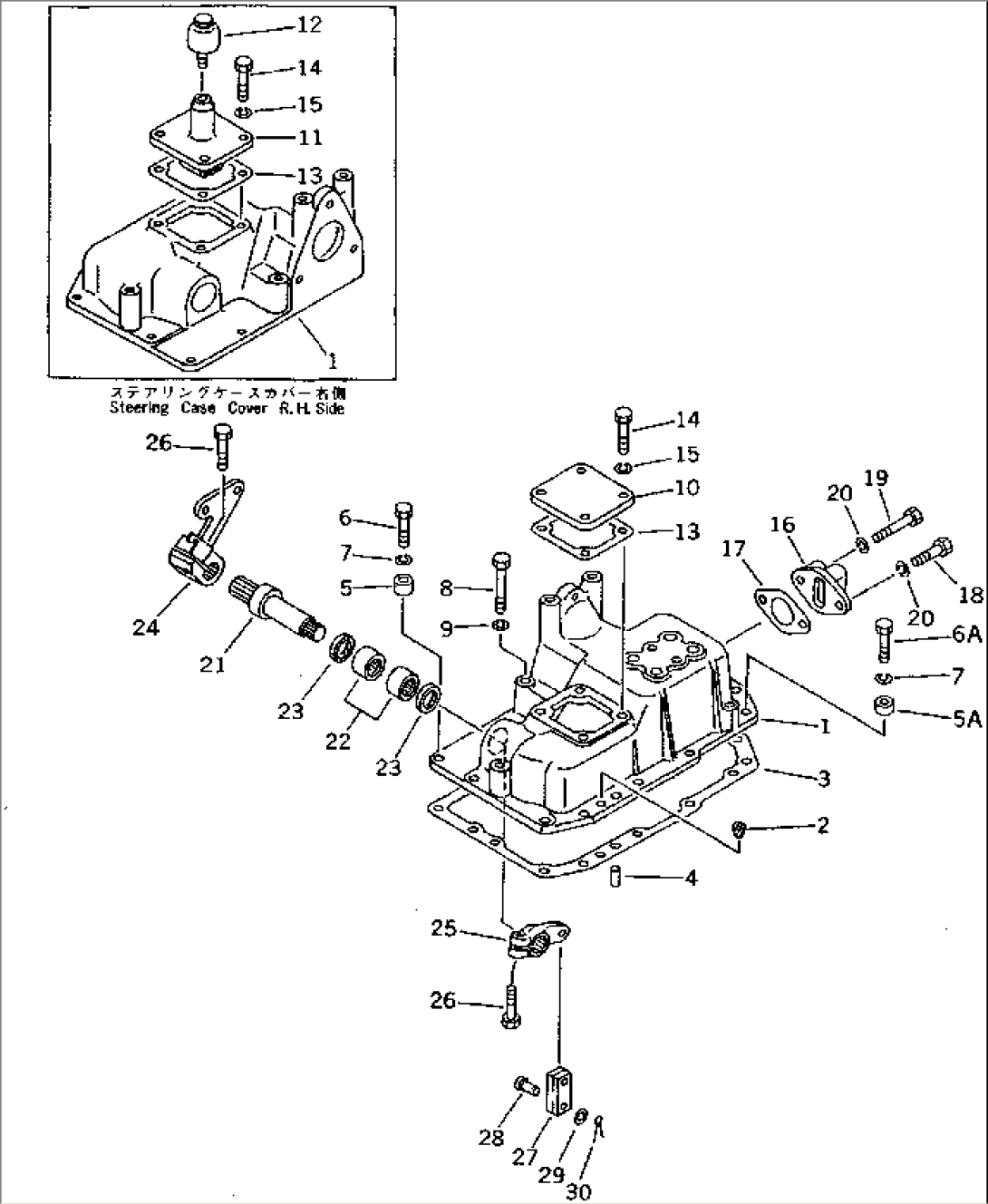 STEERING CASE COVER