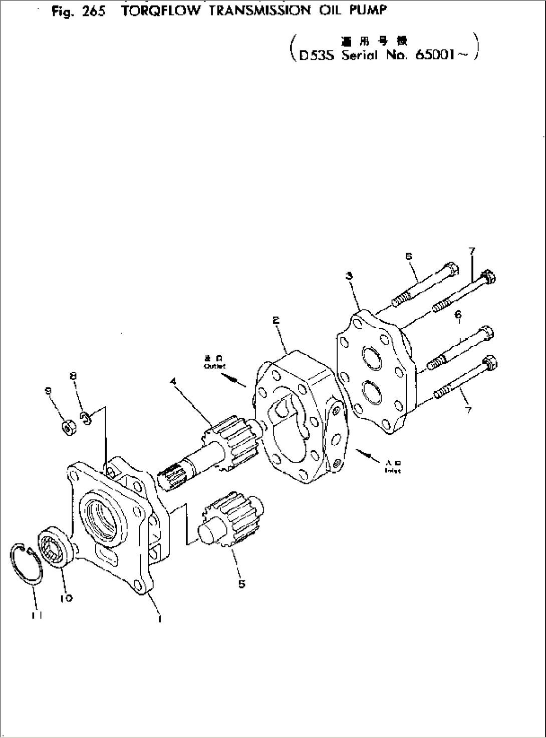 TORQFLOW TRANSMISSION OIL PUMP