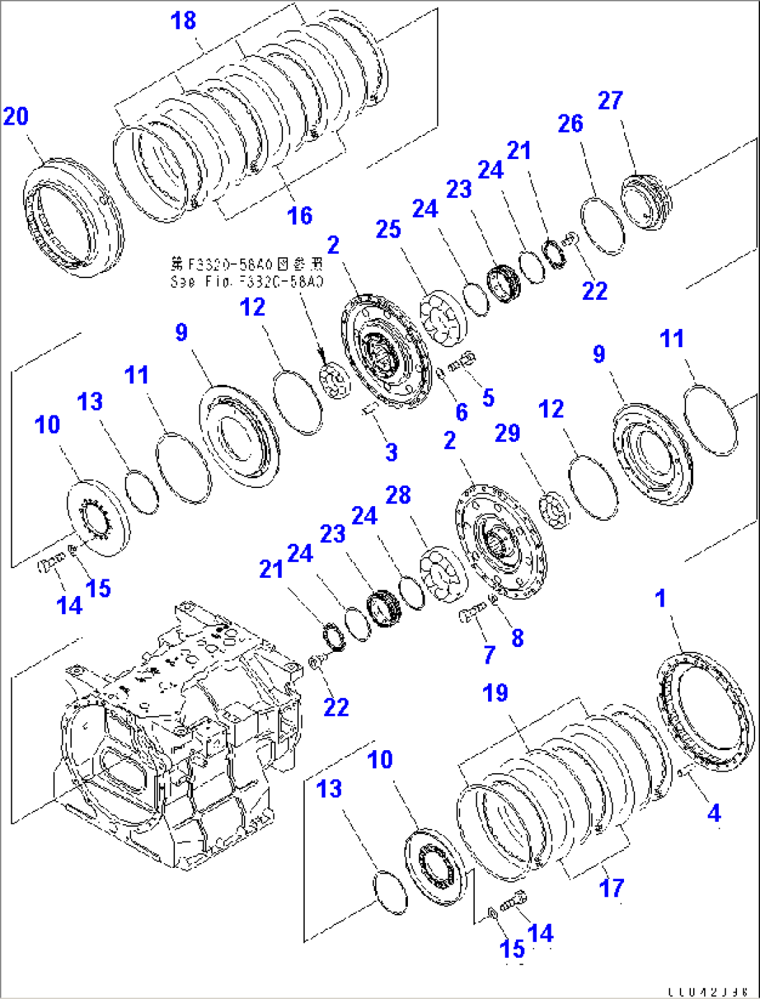 TRANSMISSION (6/10) (4TH AND LOW HOUSING)(#11001-)