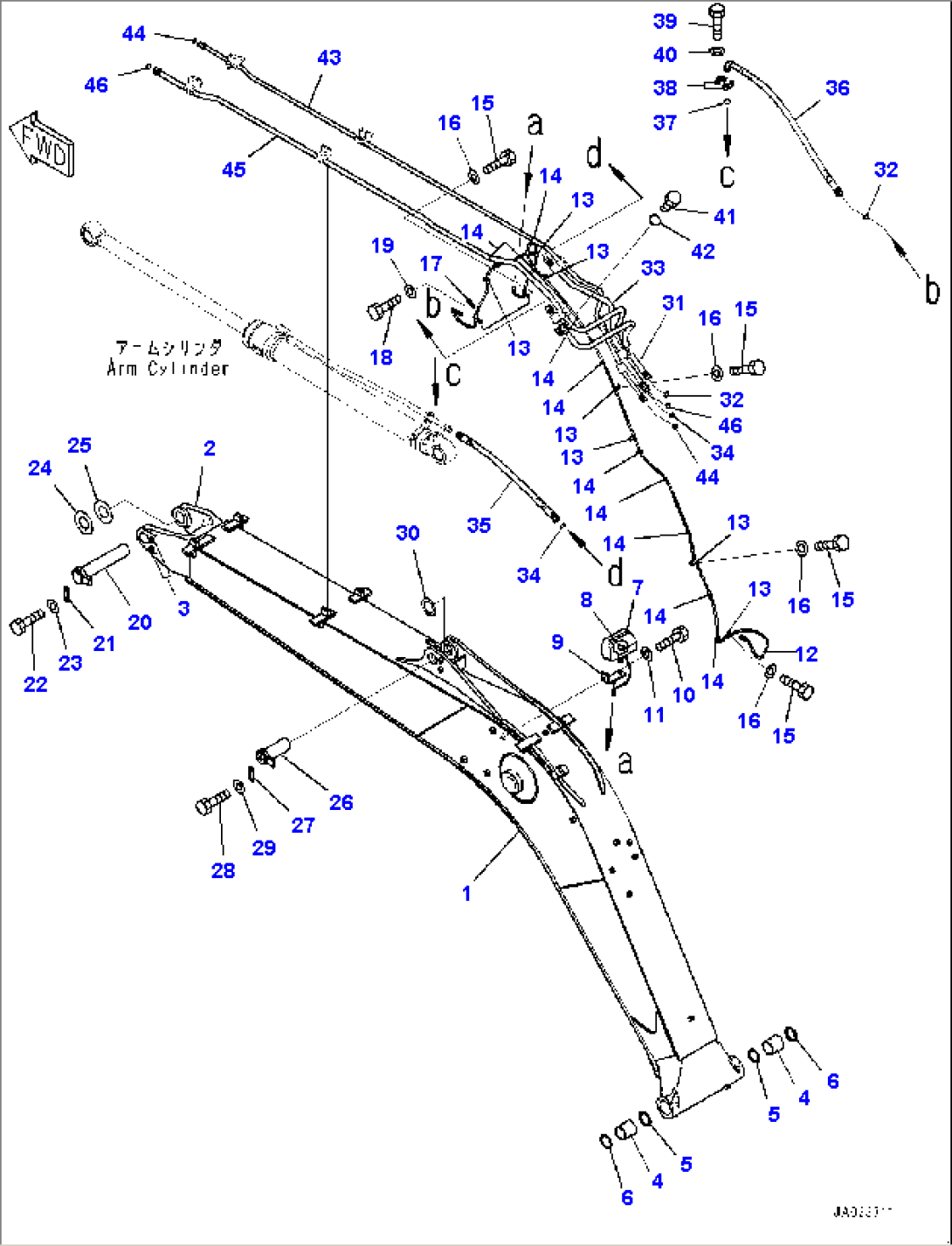 Boom, Boom and Working Lamp (#50001-)