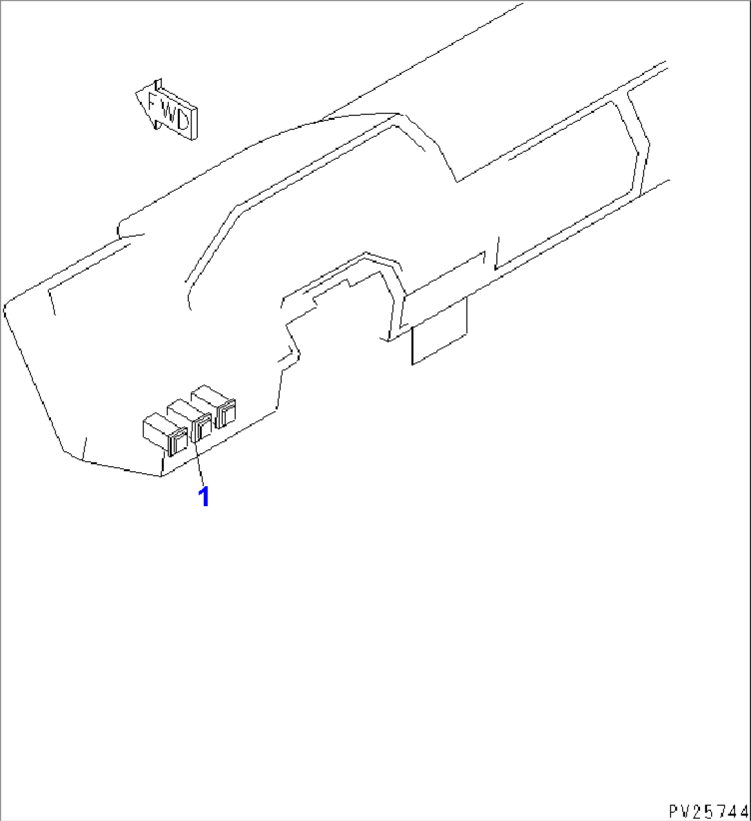 ELECTRICAL SYSTEM (FRONT BRAKE CUT-OFF SWITCH)(#5680-)