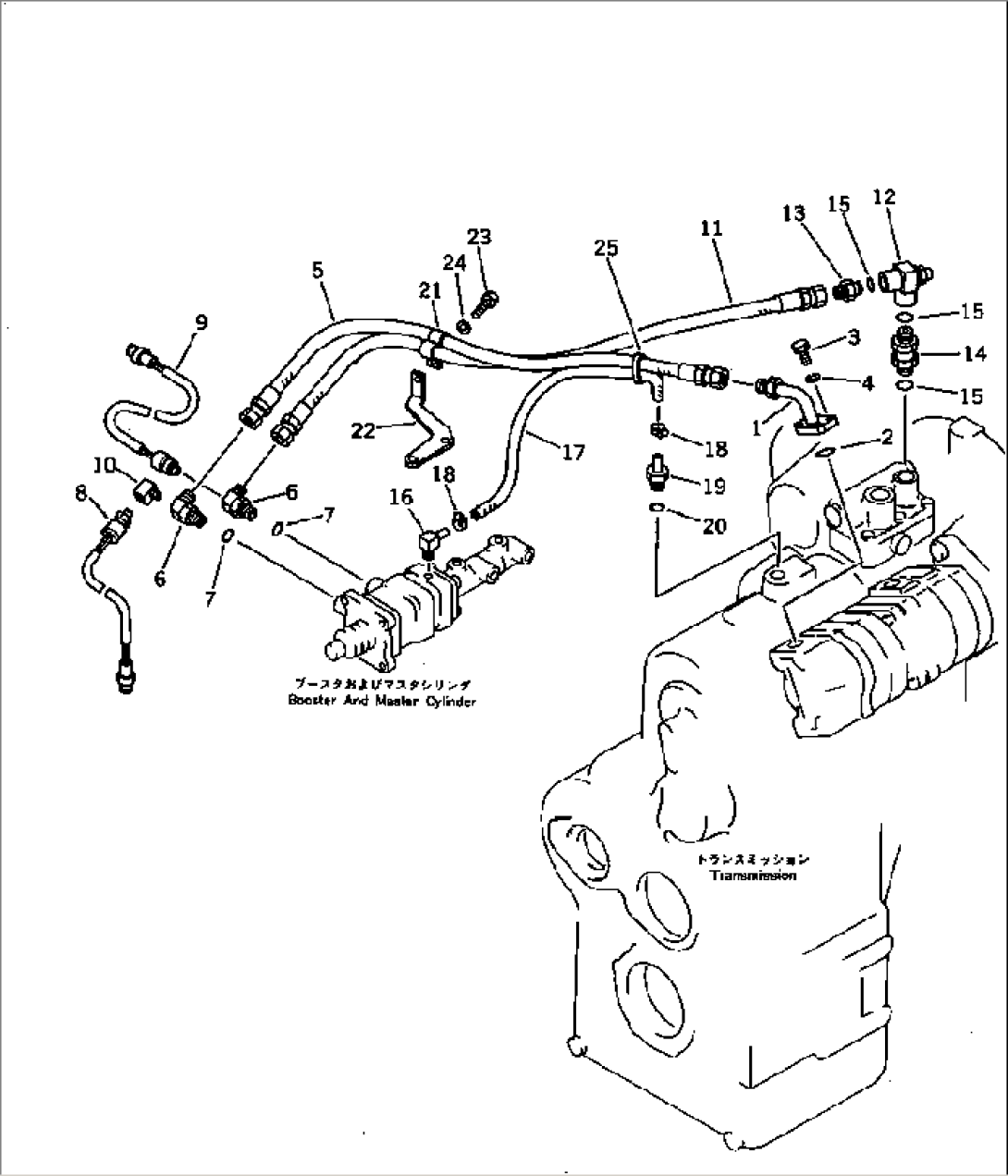 BOOSTER OIL PIPING (TBG/ABE SPEC.)(#10001-19999)