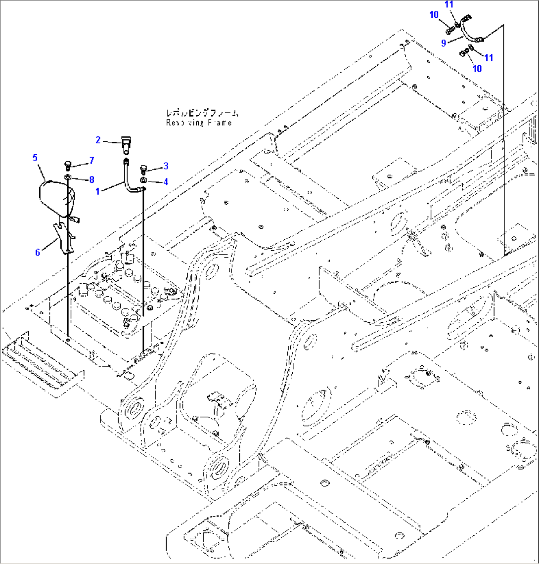 Electric Wiring Harness, Main Wiring Harness Clamp (2/2)