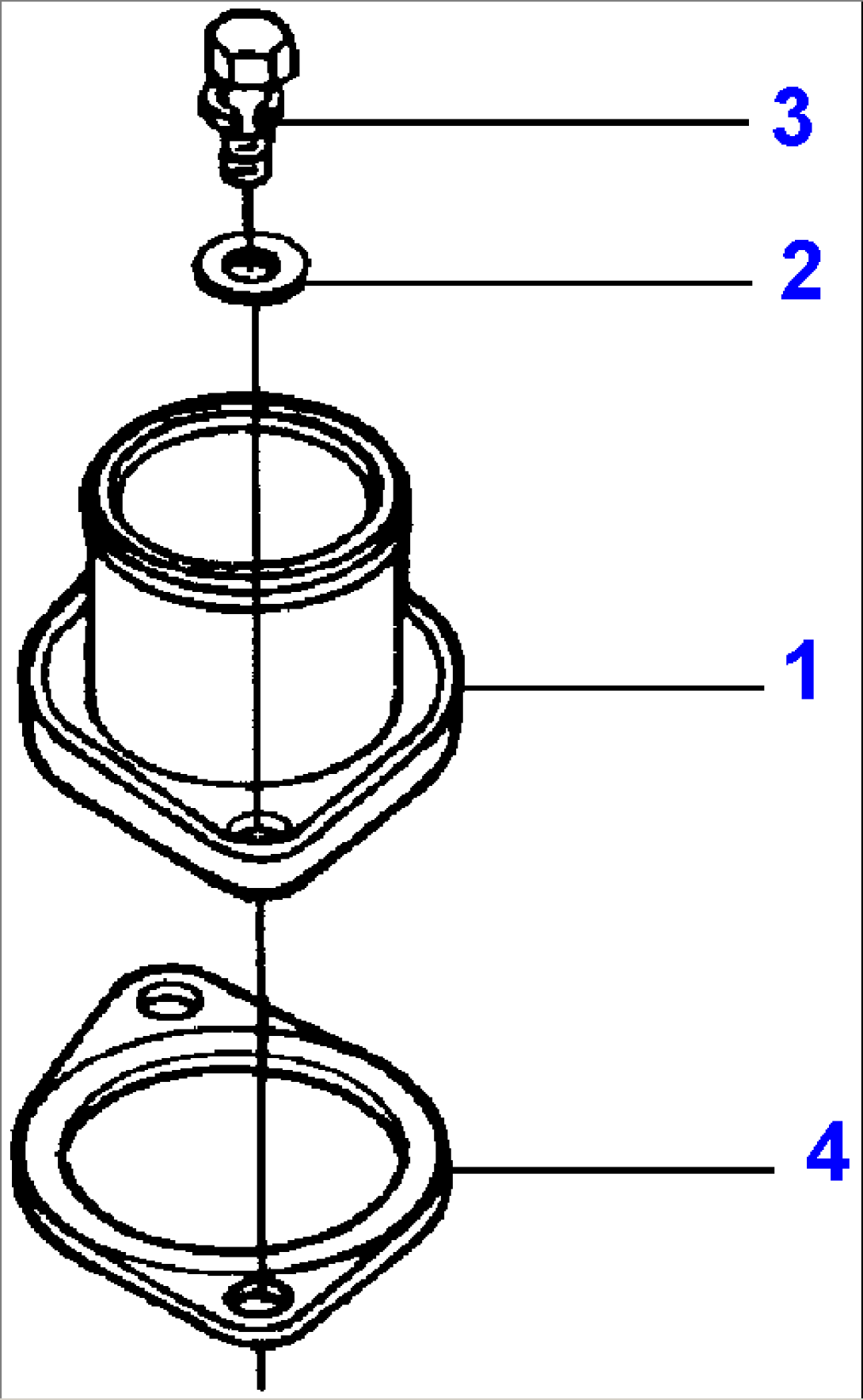 WATER OUTLET CONNECTION