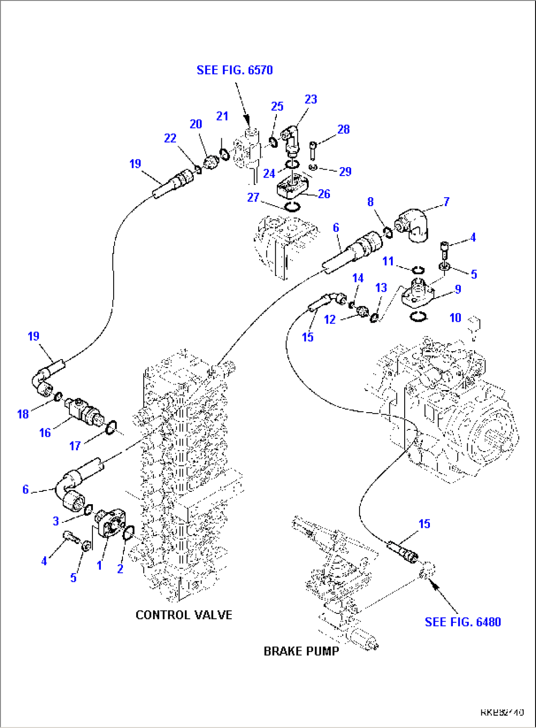 HYDRAULIC PIPING (DELIVERY LINE)