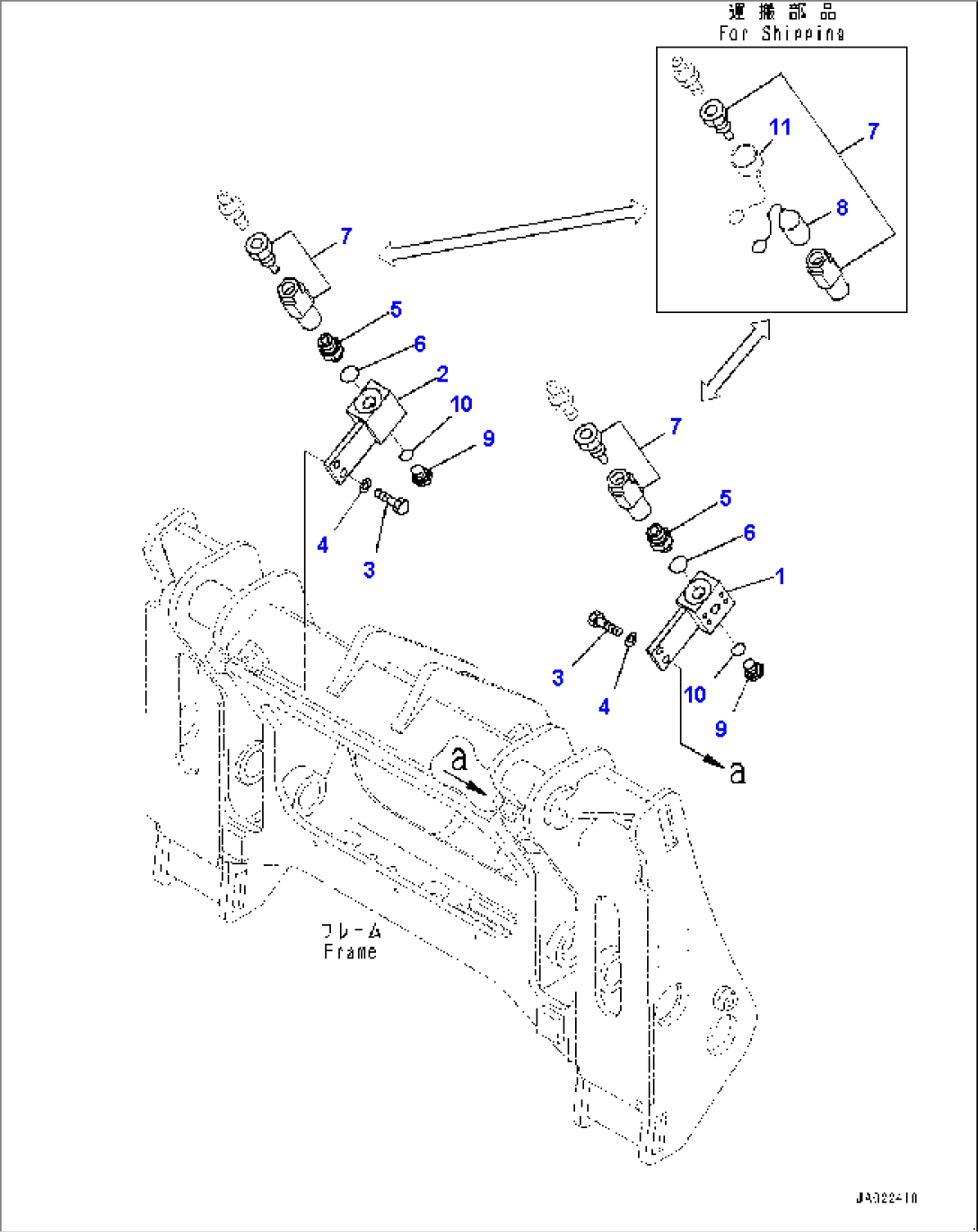 Quick Coupler, Block Related Parts (1/2) (#81370-)