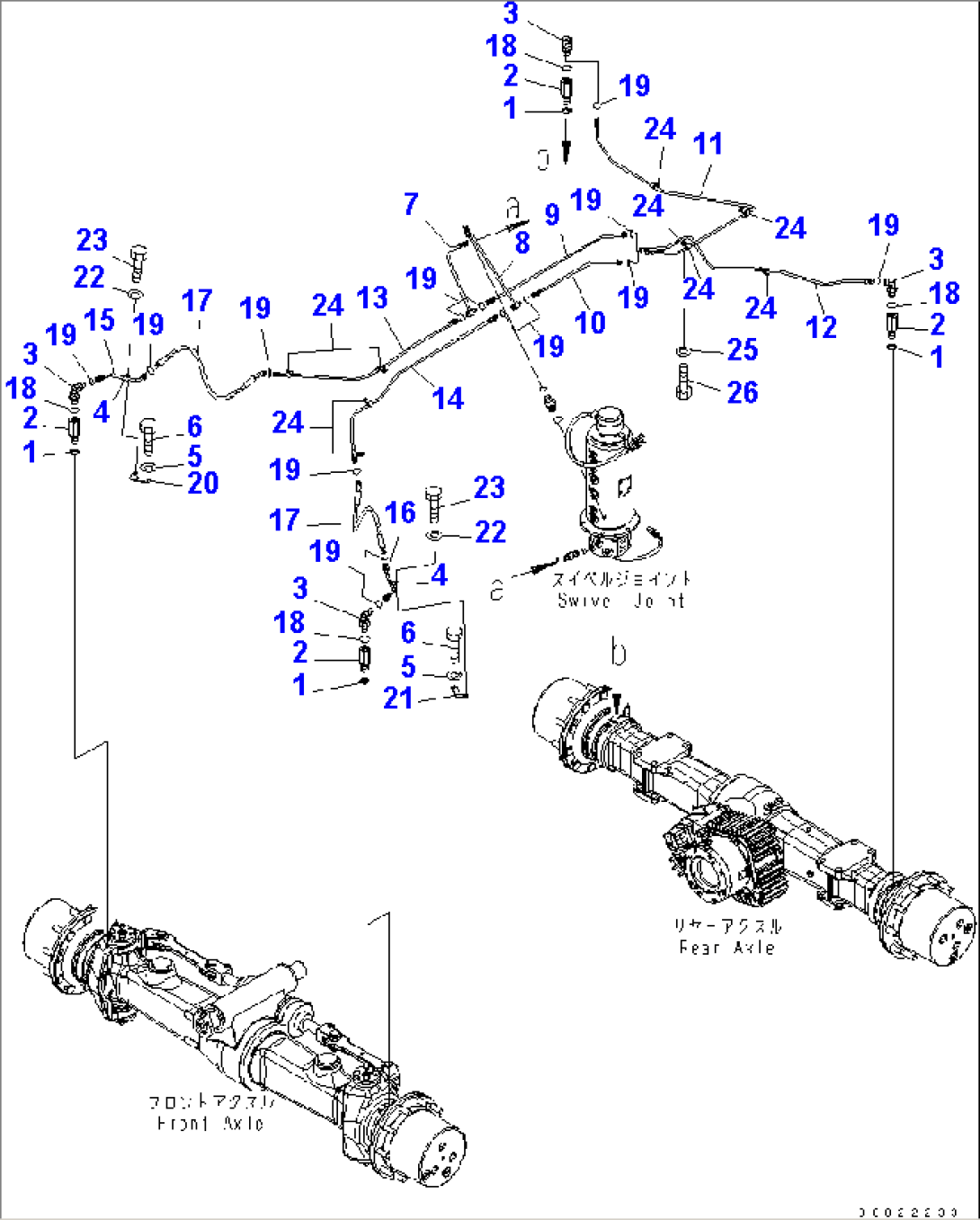 BRAKE LINE (LOWER)