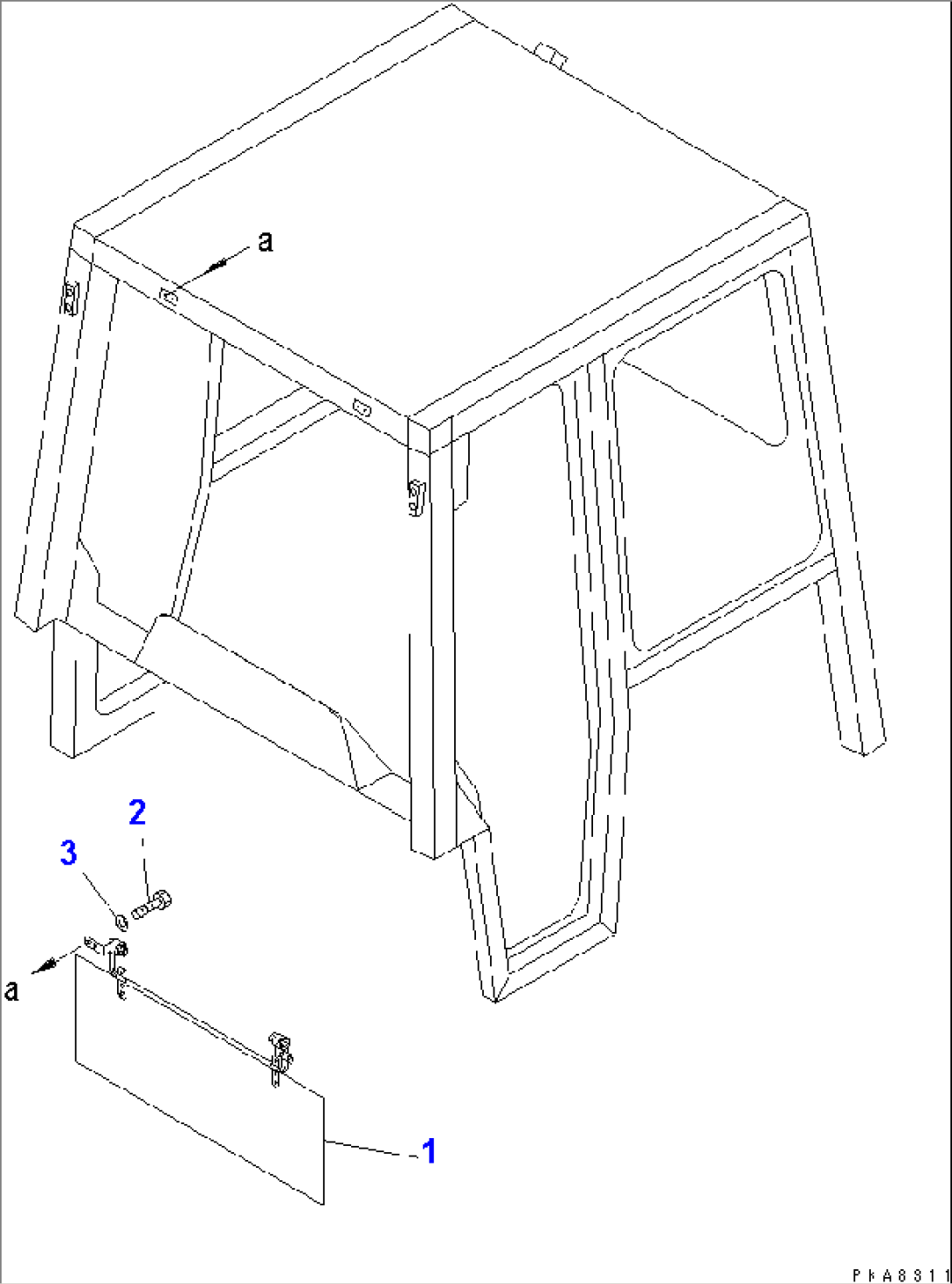 SUNVISOR (WITH STEEL CAB)