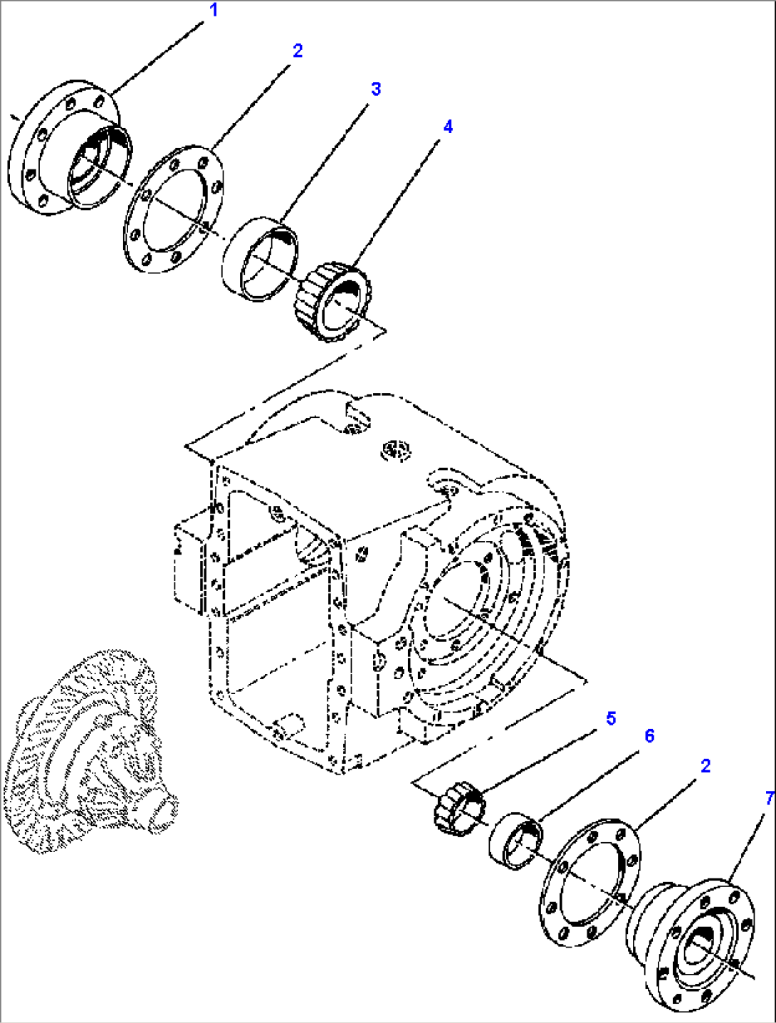NoSPIN DIFFERENTIAL BEARING QUILLS