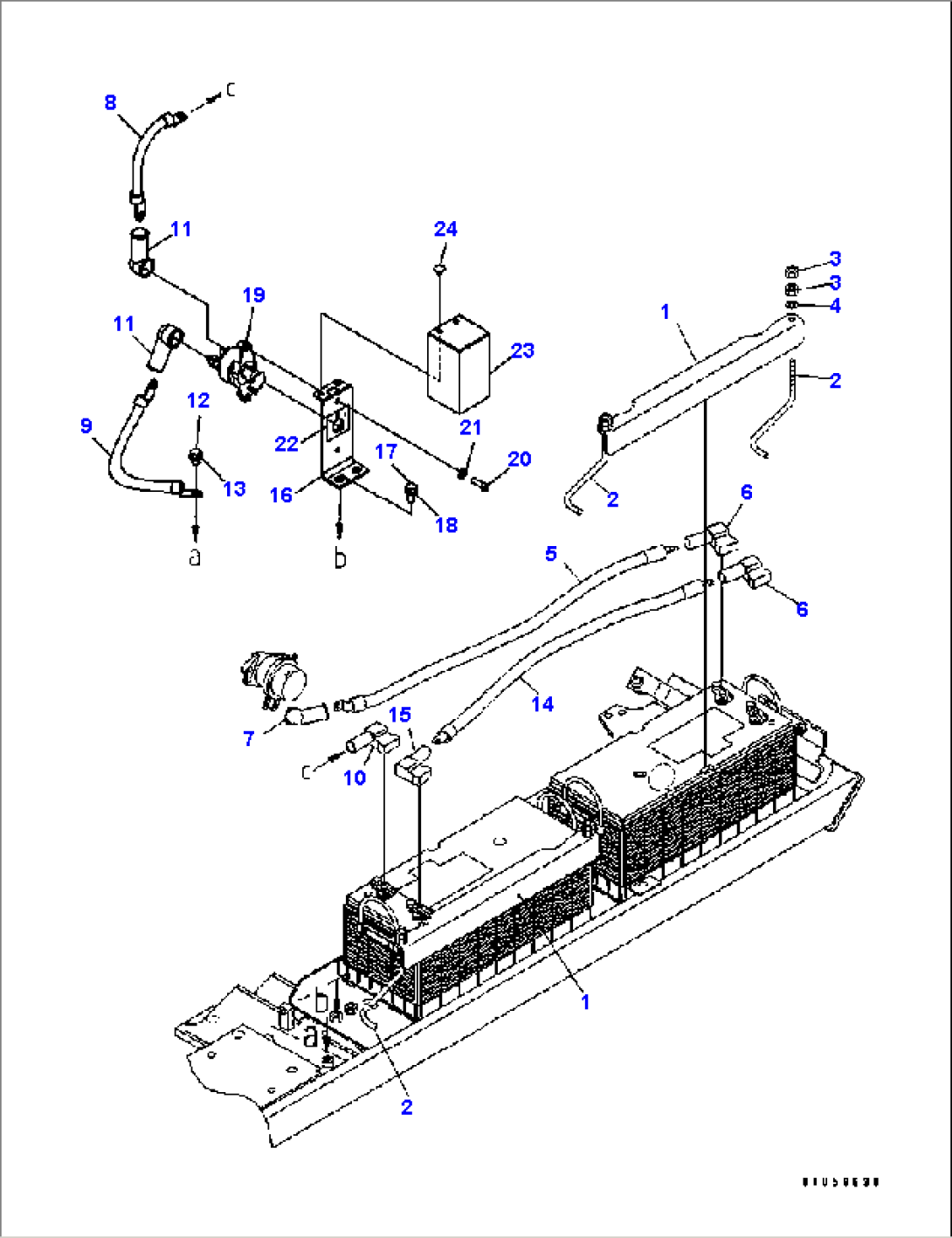 BATTERY WIRING (WITH BATTERY DISCONNECT SWITCH) (#B46169-)