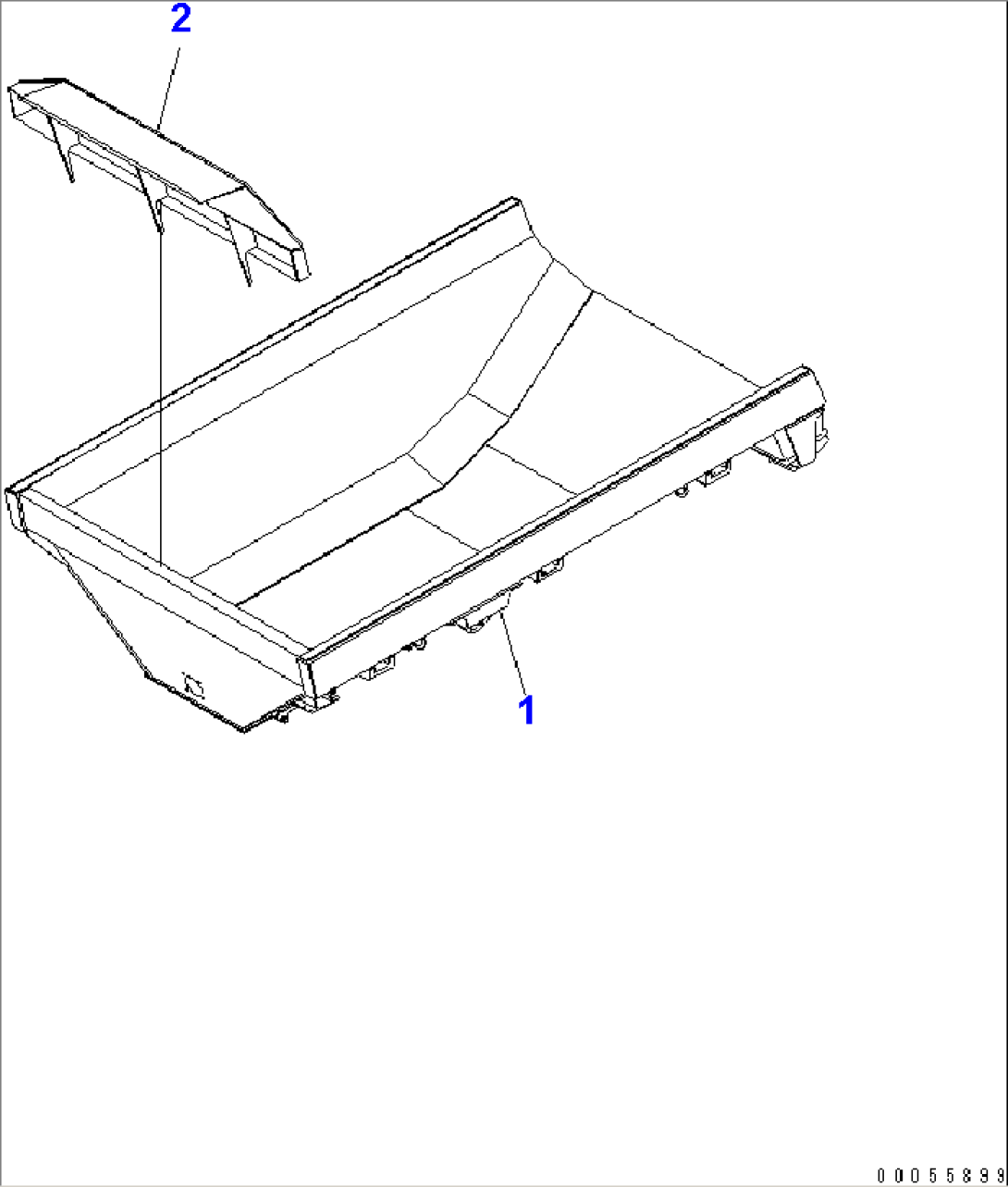BODY (BODY PROTECTOR NOT WELDED) (WITH ADDITIONAL LAMP)