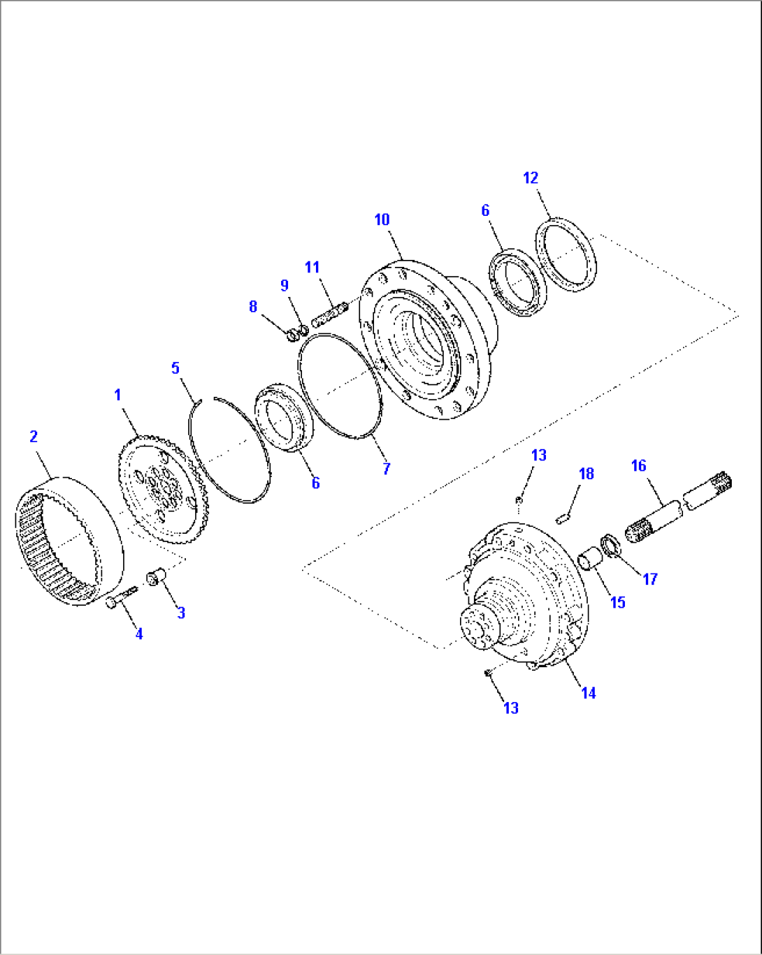 FRONT AXLE (7/9)