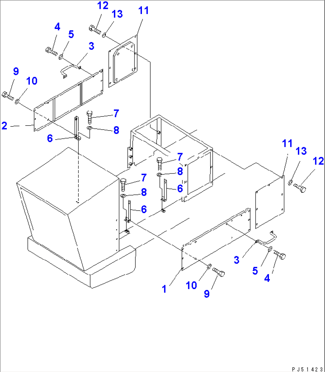 SIDE COVER (FRONT)(#11001-11086)