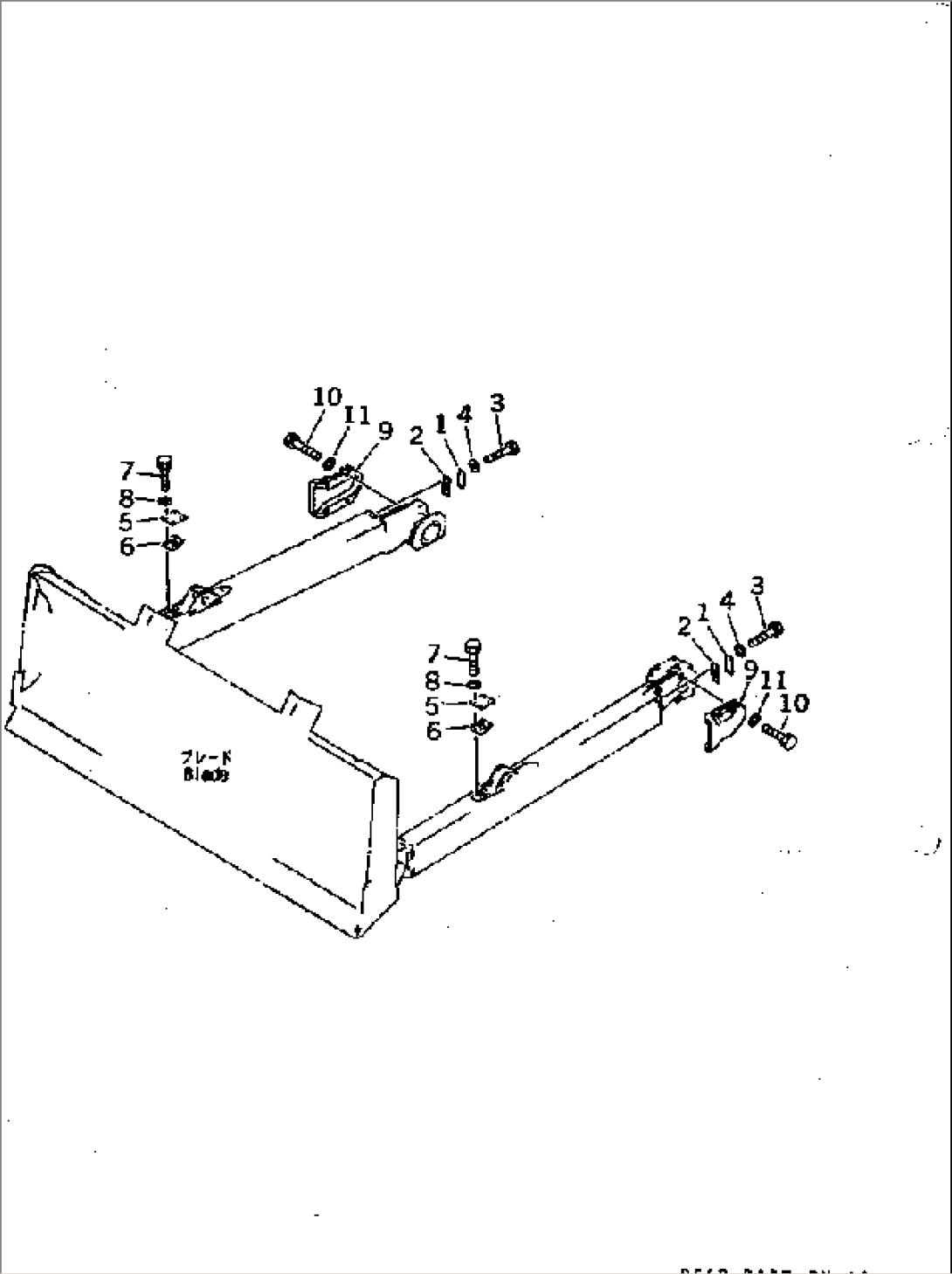 STRAIGHT DOZER LINE(#60972-)