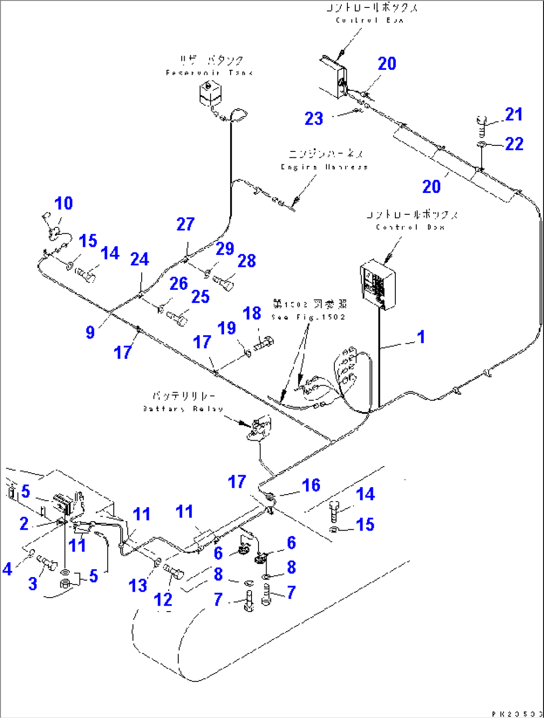 ELECTRICAL SYSTEM (1/4) (HEAD LAMP¤HORN AND FUEL SENSOR)
