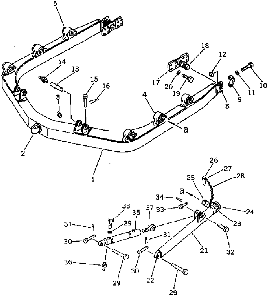 C-FRAME (FOR ANGLE BLADE)