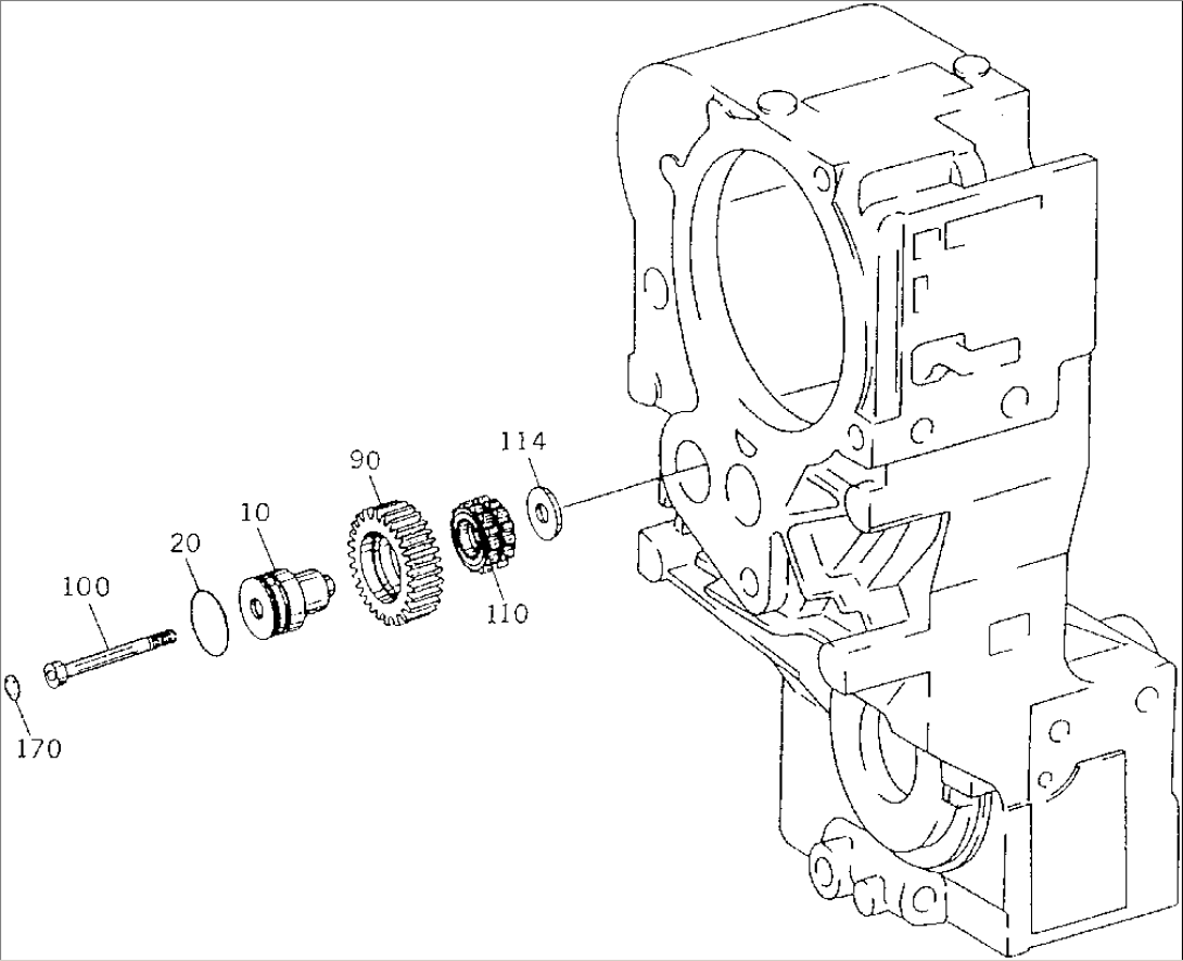 COUNTER SHAFT (T/M NO.4644 026 063)(#311001-)