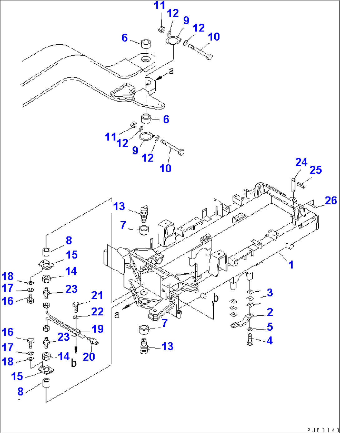 REAR FRAME(#6001-6700)