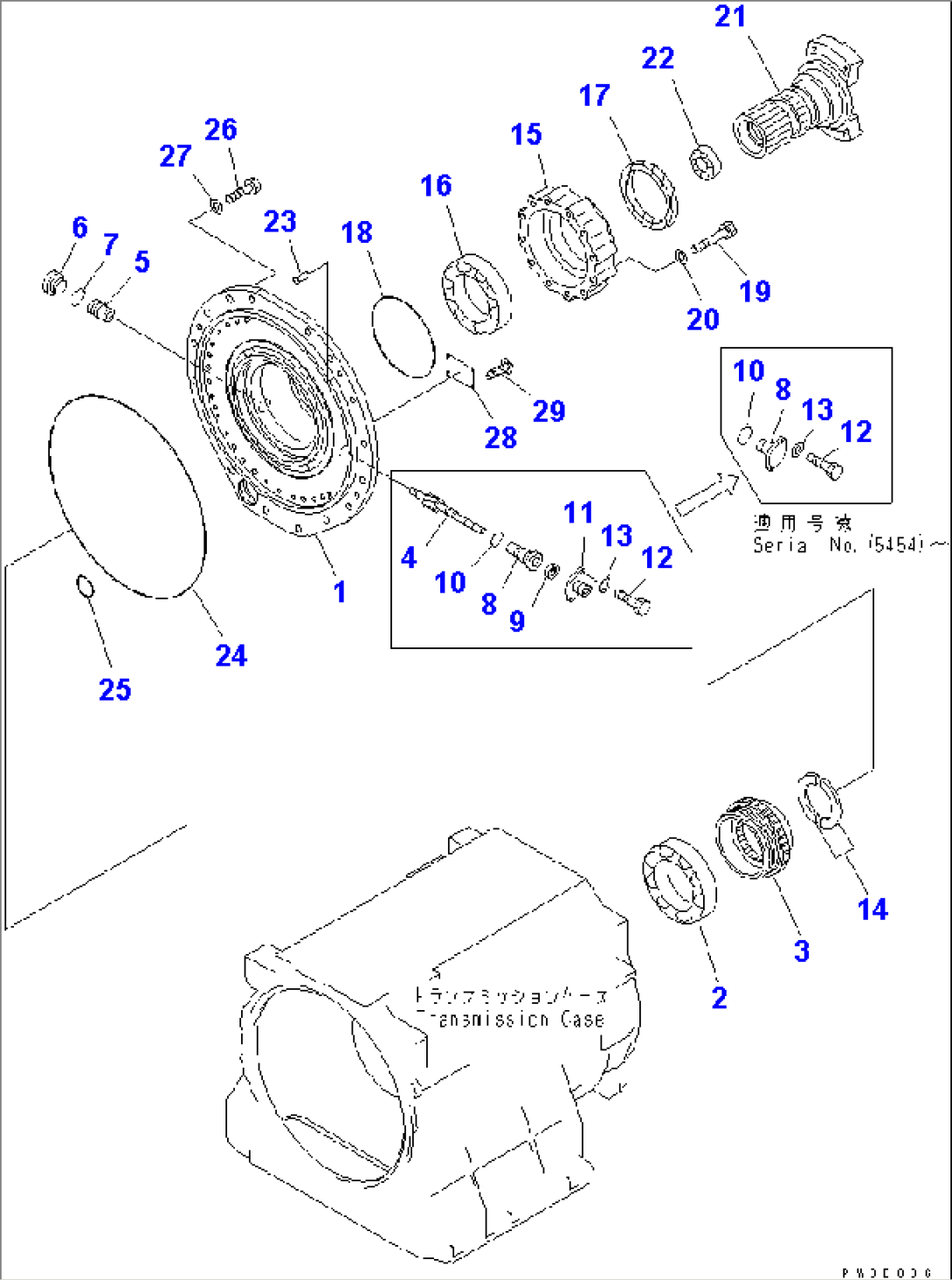 TRANSMISSION (7/7) (OUTPUT SHAFT)
