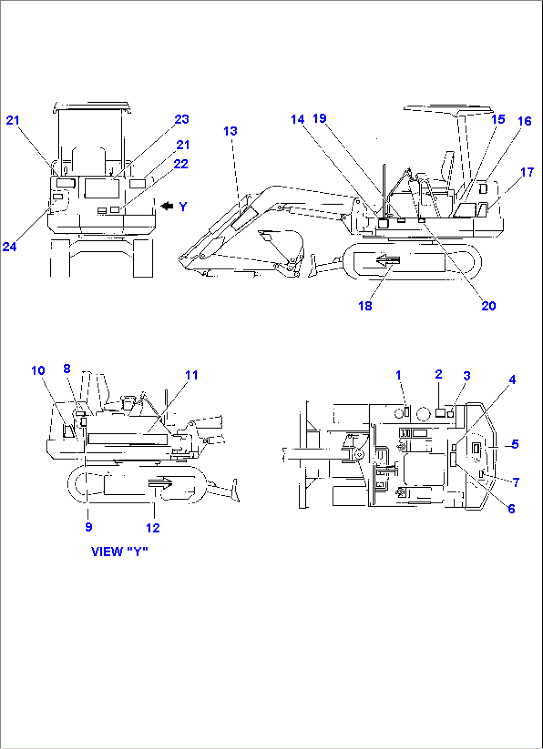 MARKS AND PLATES (FOR CANOPY): 1st PART (EUROPE)