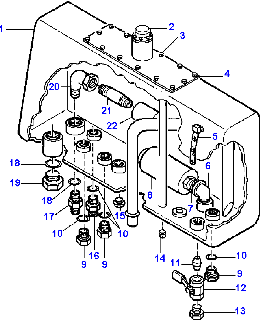 HYDRAULIC OIL TANK