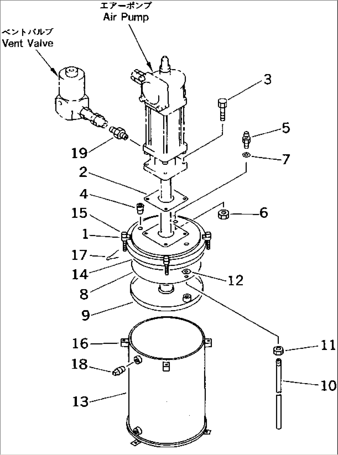 AUTO GREASE PUMP (7/7) (CONTAINER)