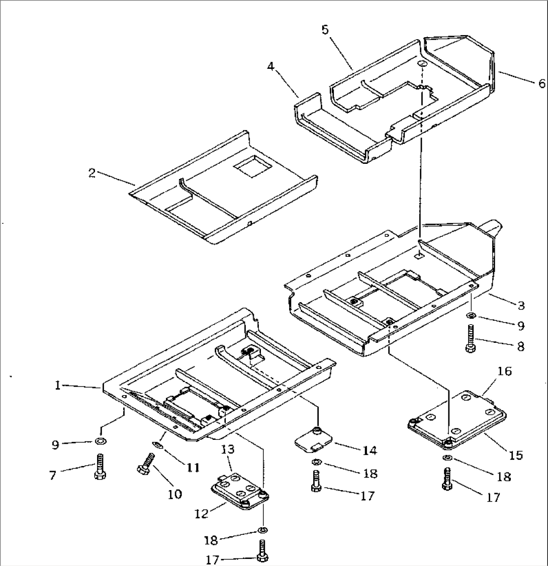 ENGINE BOTTOM GUARD (NOISE SUPPRESSION FOR EC)