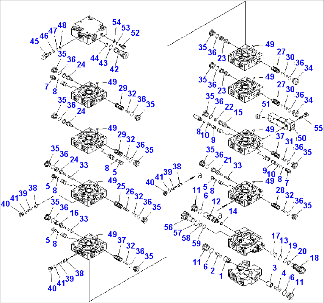MAIN VALVE (INNER PARTS 2/3)
