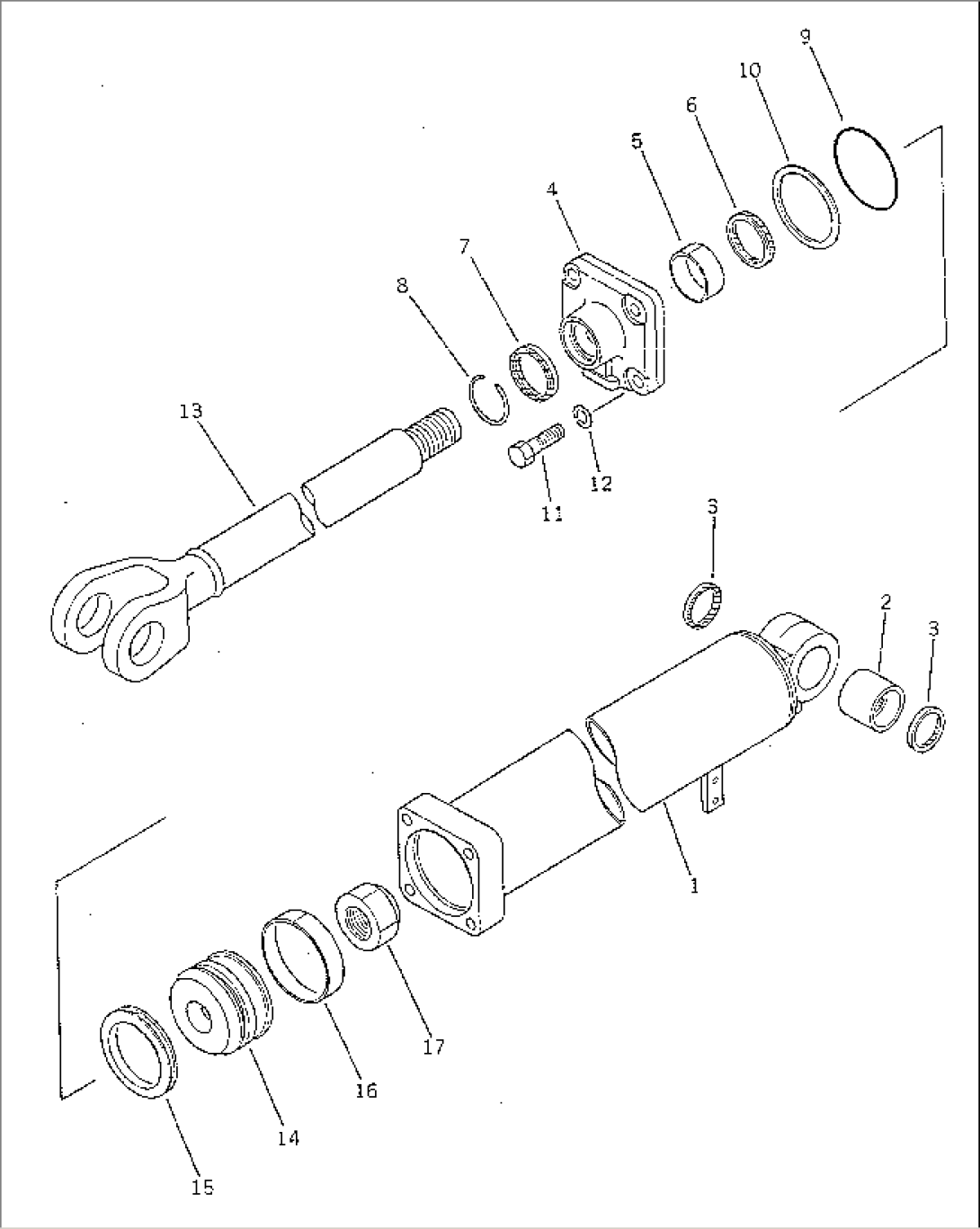 BUCKET LIFT CYLINDER