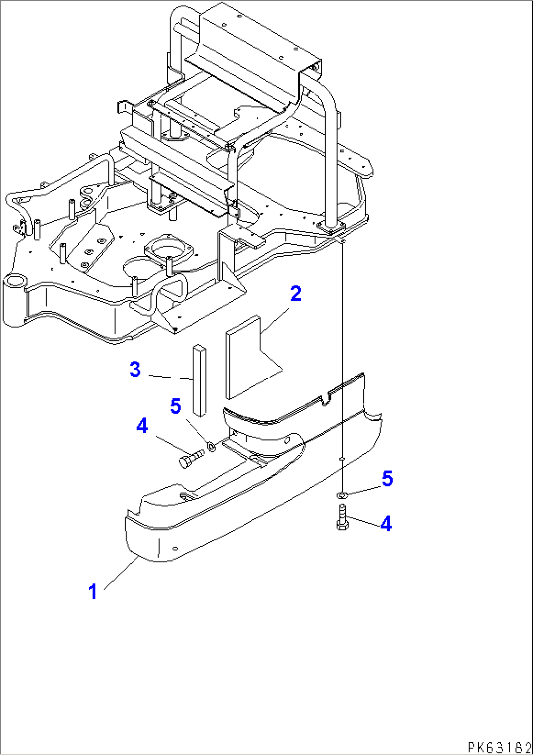 LEFT SIDE COVER (FOR ATTACHMENT)
