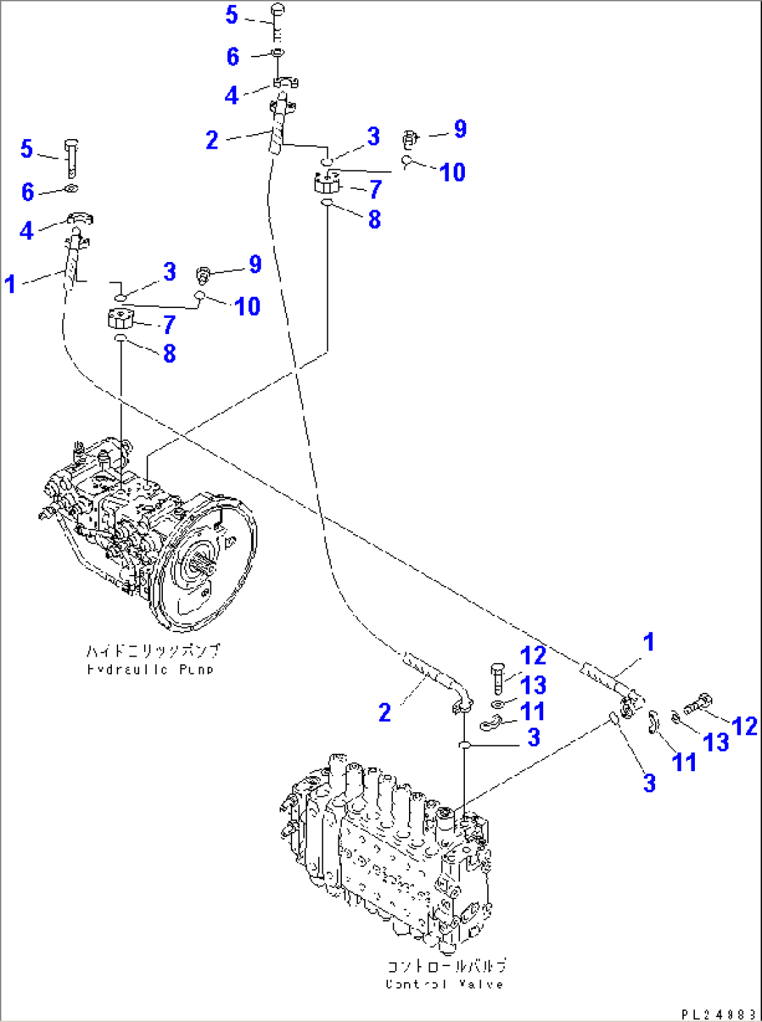 MAIN PIPING (9/13) (DELIVERRY LINES)(#1101-)