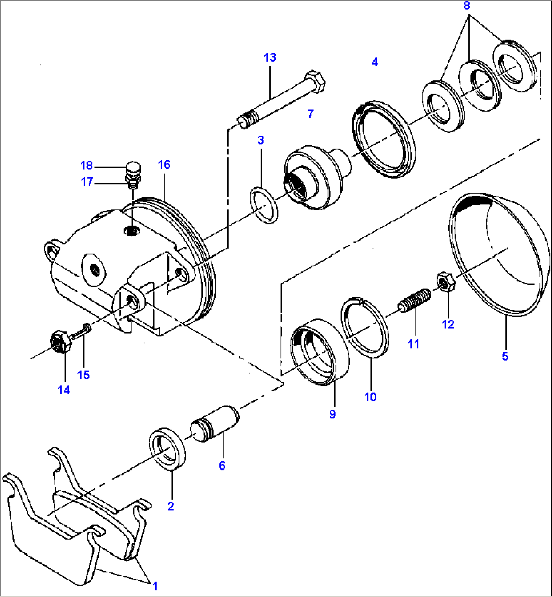 PARKING BRAKE CALIPER