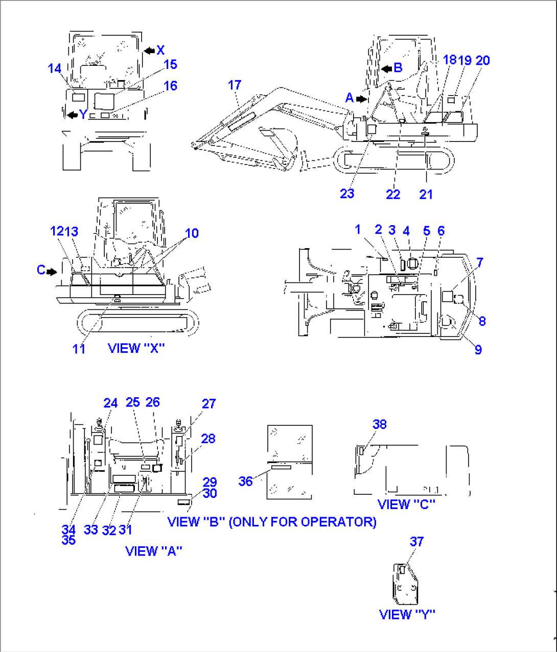 MARK PLATE (EUROPE)