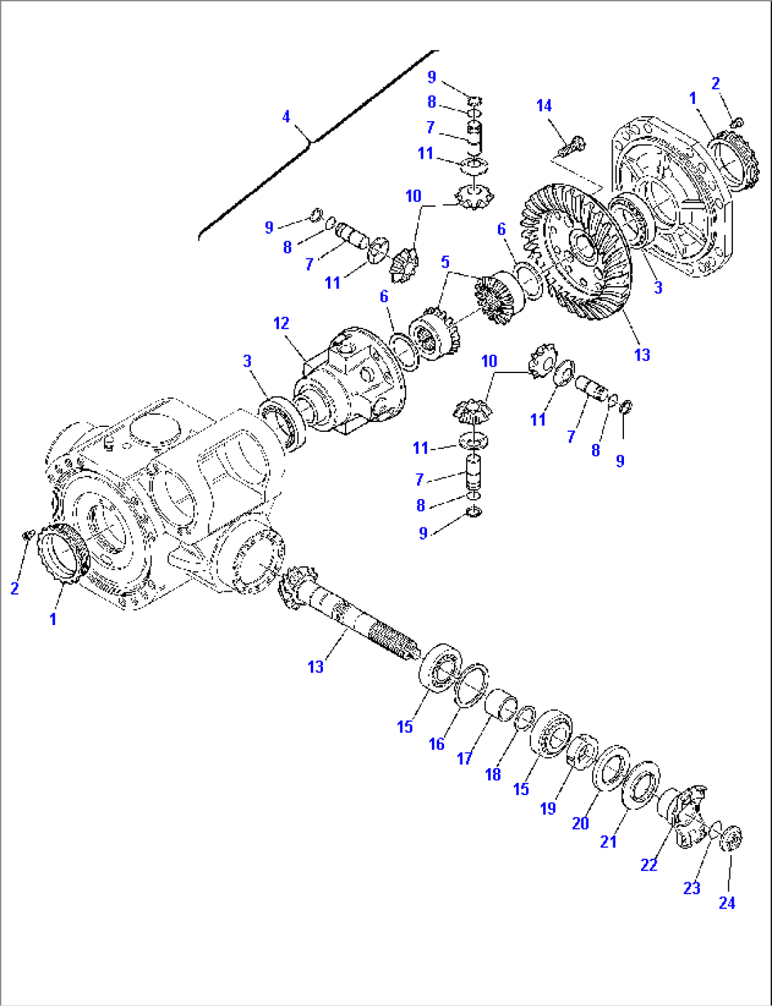 FRONT AXLE (2/6)