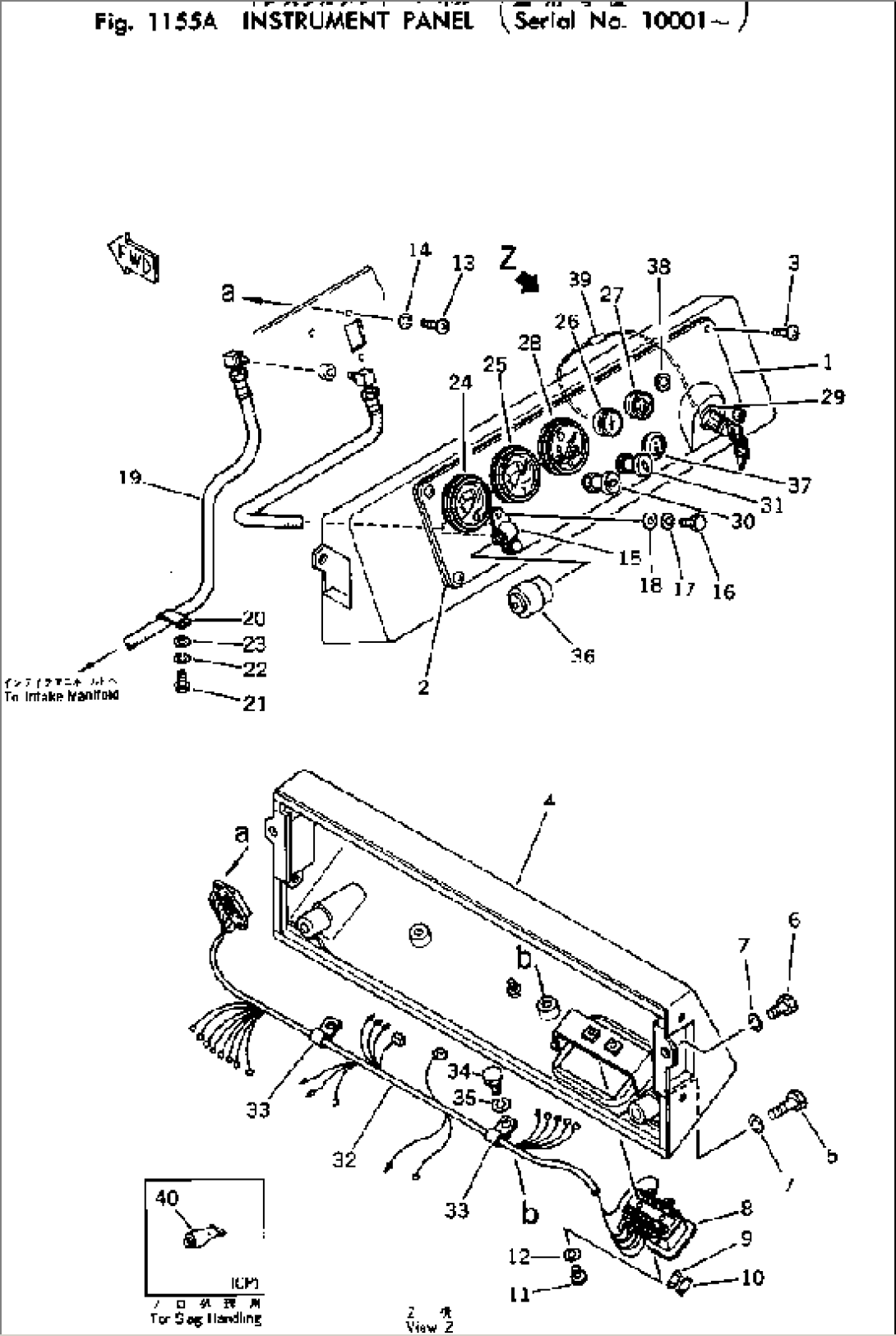 INSTRUMENT PANEL(#10001-)