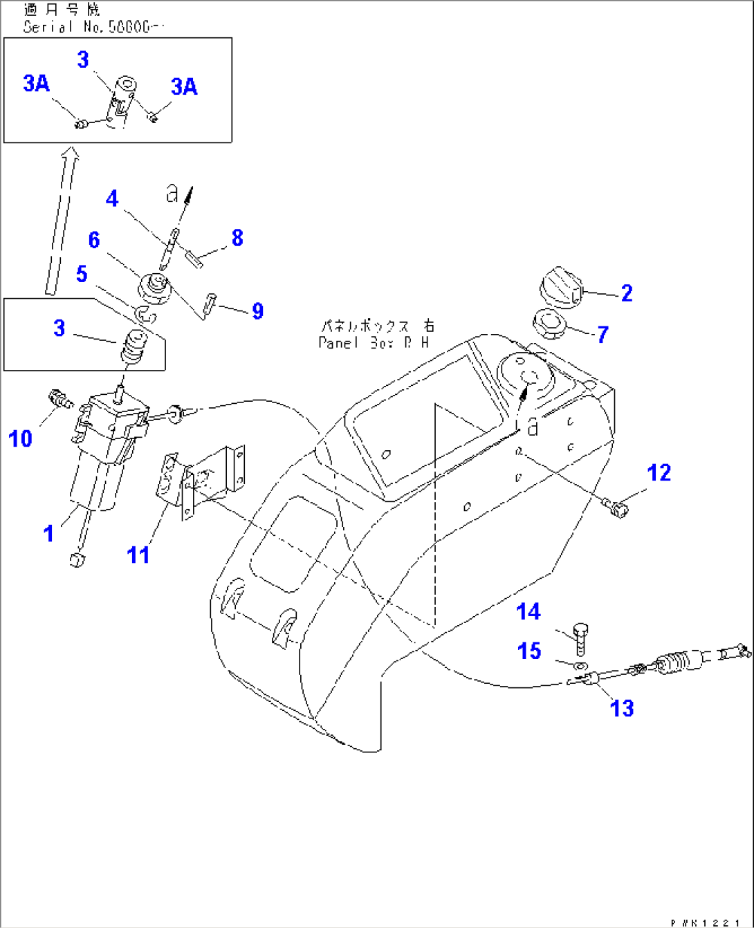 FLOOR FRAME (FUEL CONTROL)(#52374-)