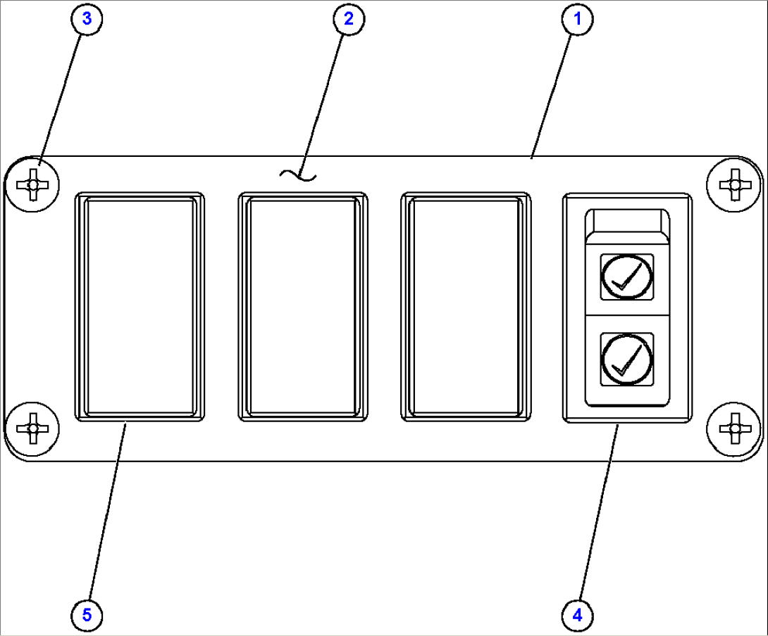UPPER L.H. DASH MODULE
