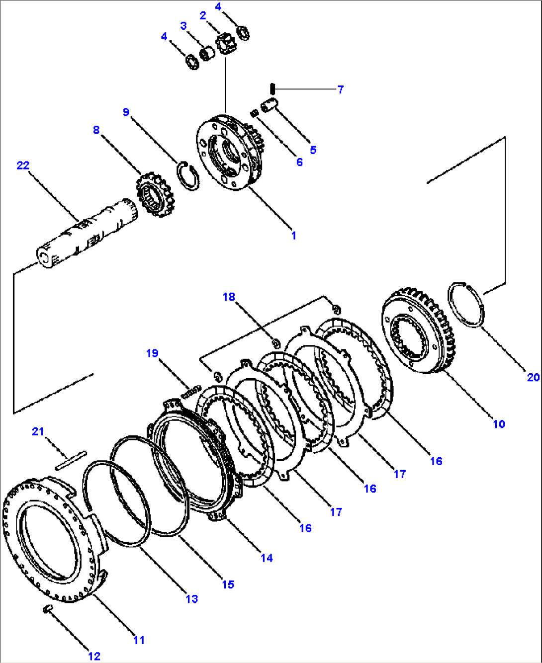 TRANSMISSION 3rd CLUTCH