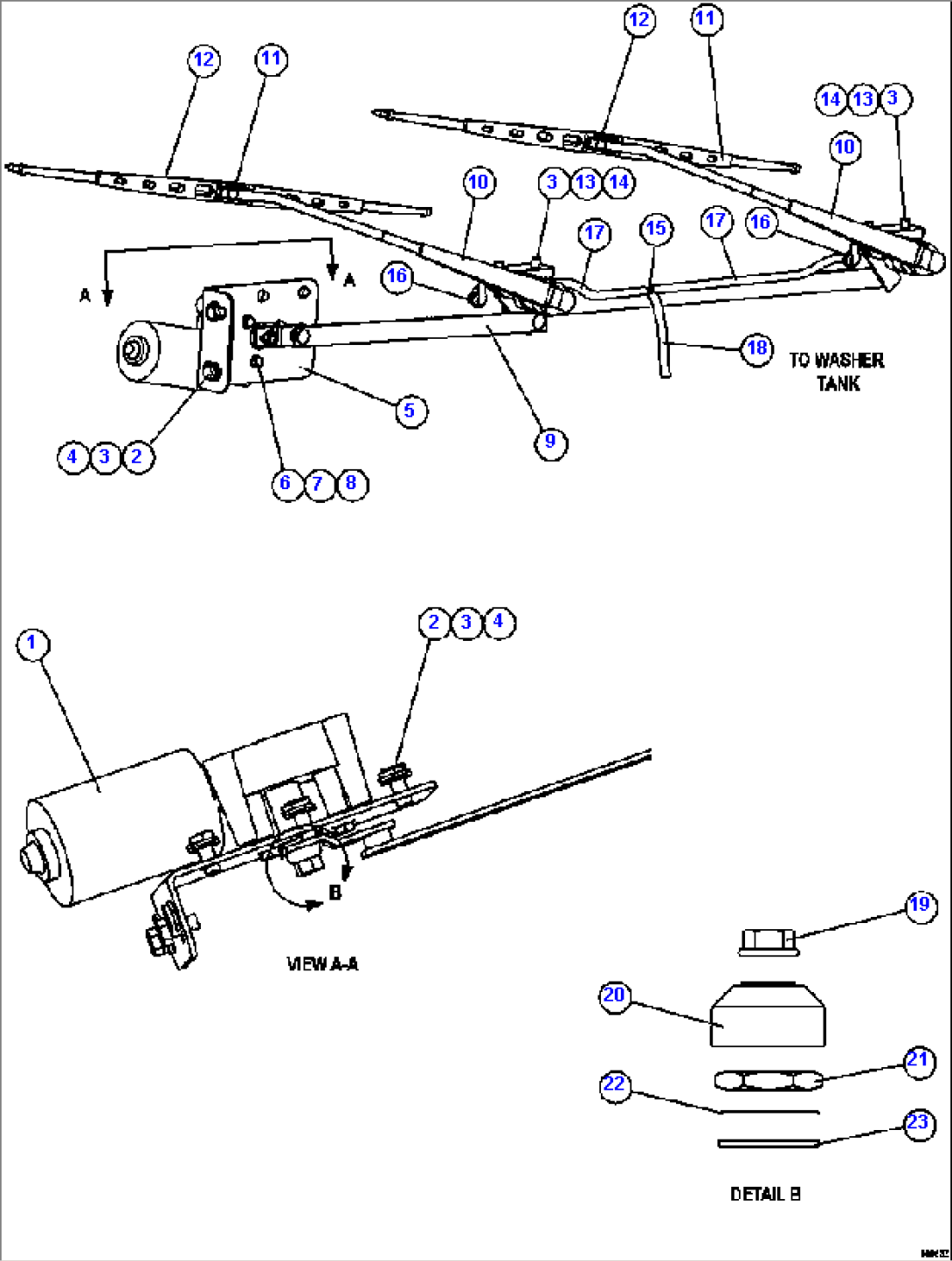 WINDSHIELD WIPER/WASHER INSTALLATION