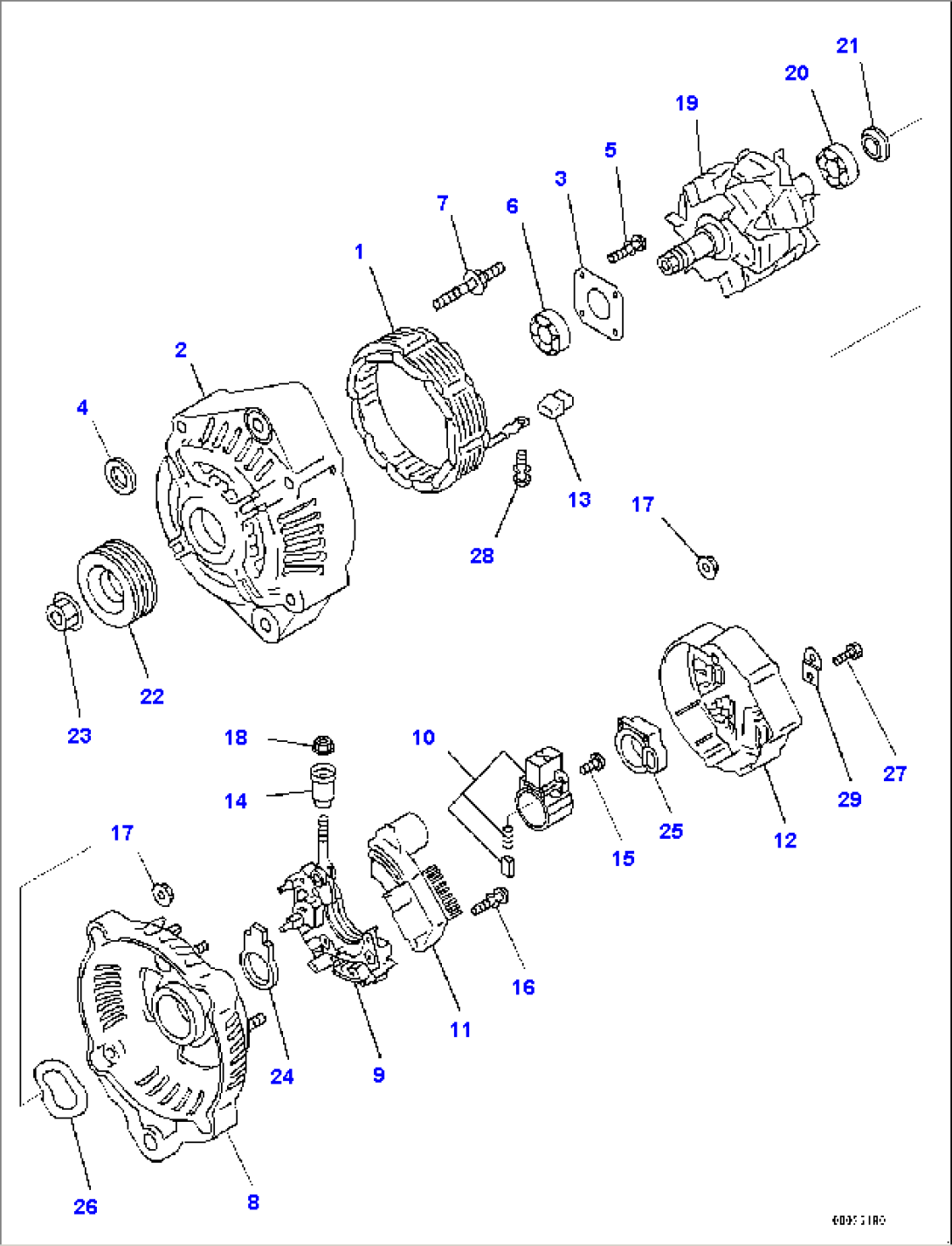 ALTERNATOR 60AMP.