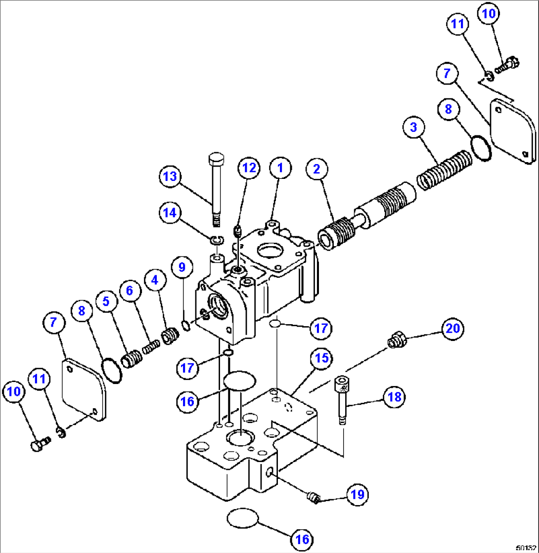 CONVERTER OUTLET RELIEF VALVE ASSEMBLY