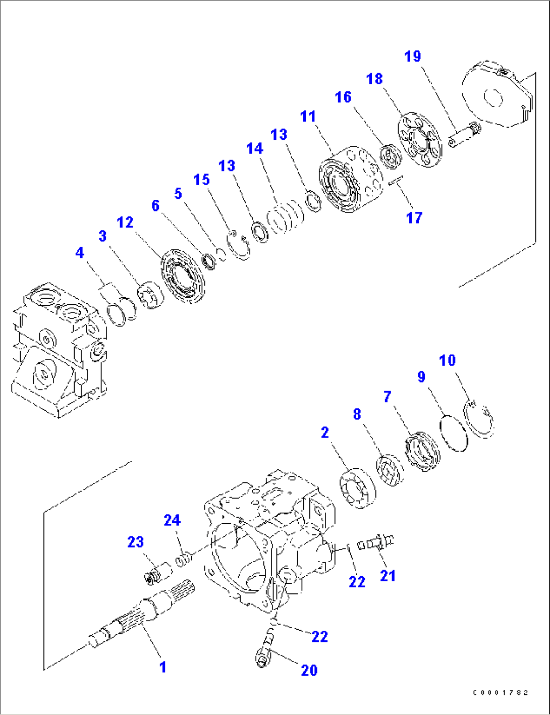FAN PUMP (3/7) (#B45001-B47487)