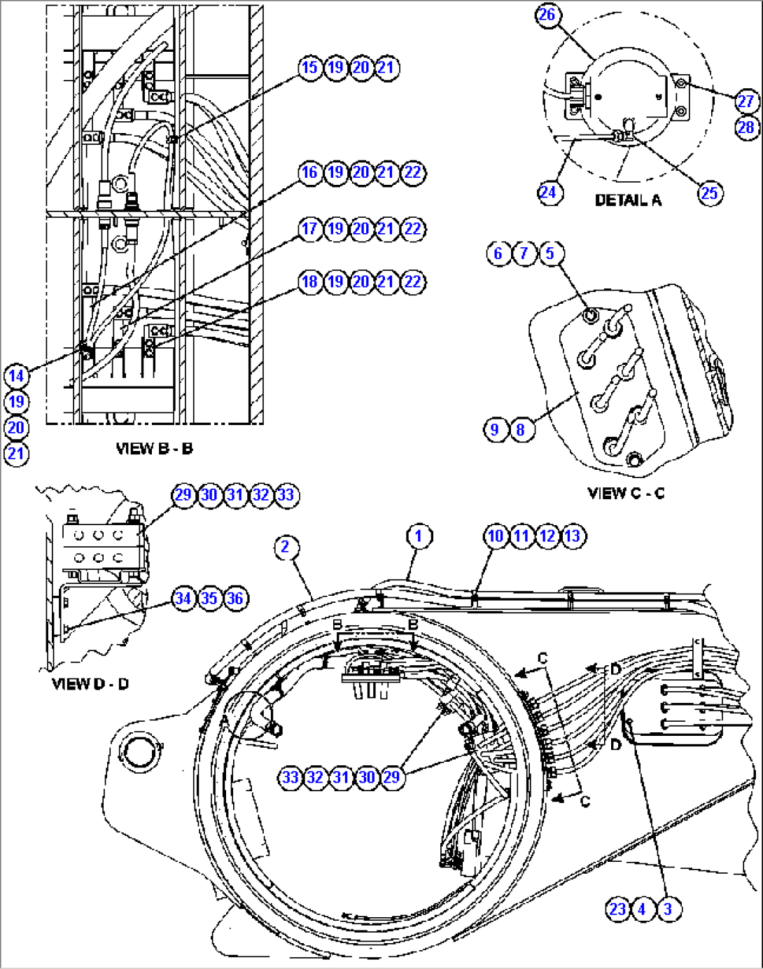 REAR AXLE ELECTRICAL GROUP