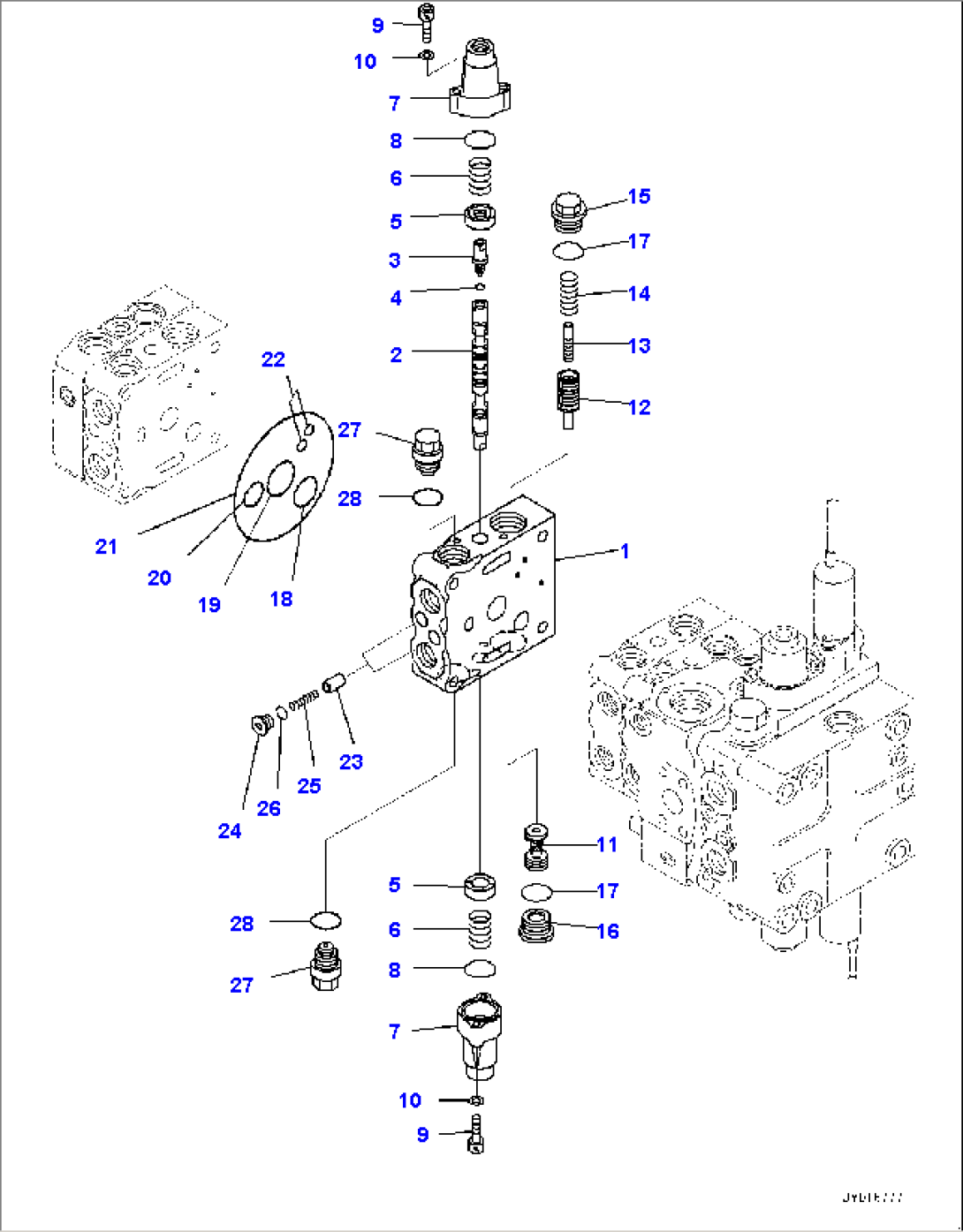 Fender, Control Valve, 5-Valve (6/12) (#1001-)